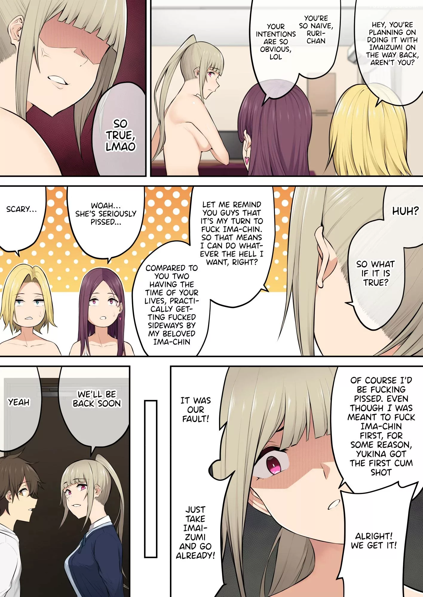 imaizumi brings all the gyarus to his house chapter 4 nori5rou 026 - FSIComics
