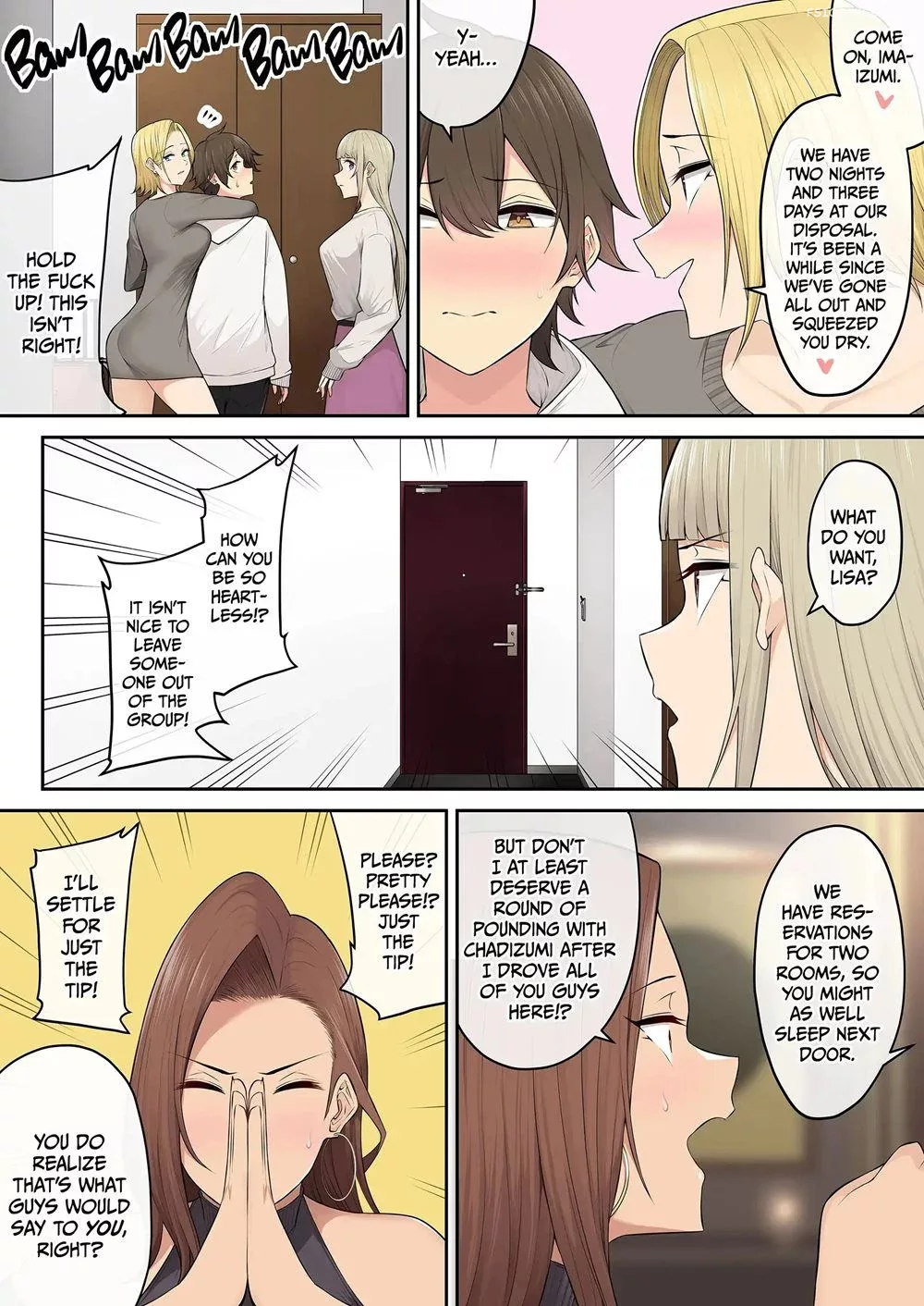 imaizumi brings all the gyarus to his house chapter 5 nori5rou 013 - FSIComics