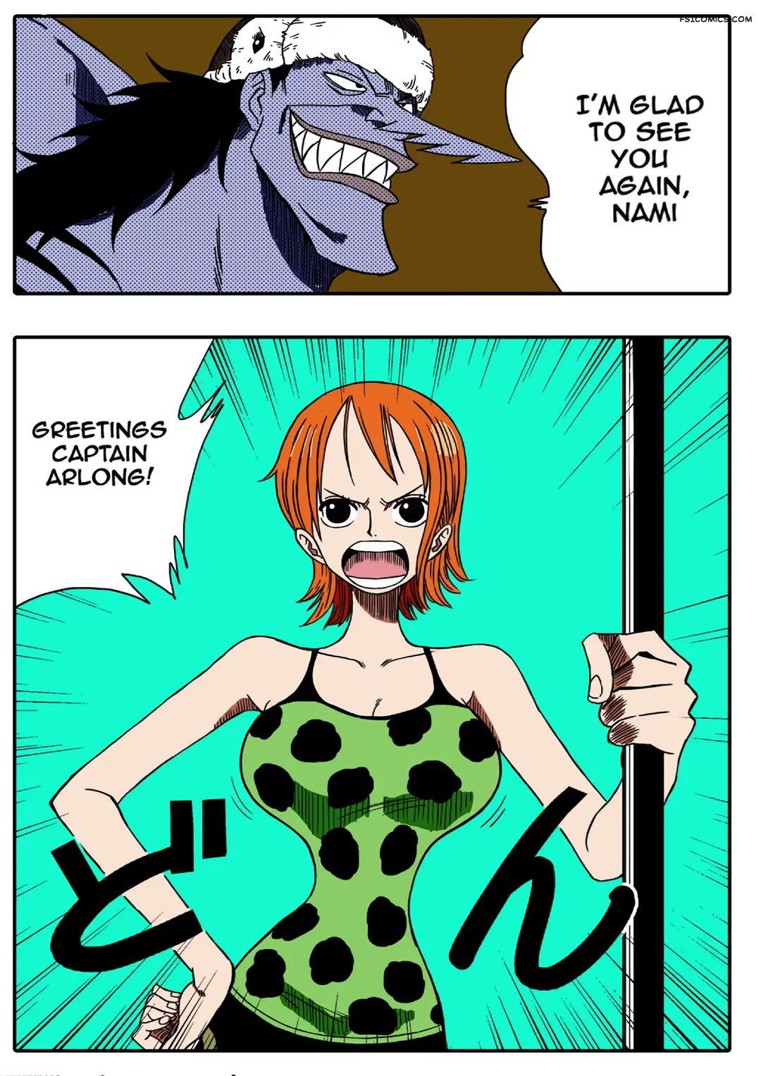 nami vs arlong yamamoto 03 - FSIComics