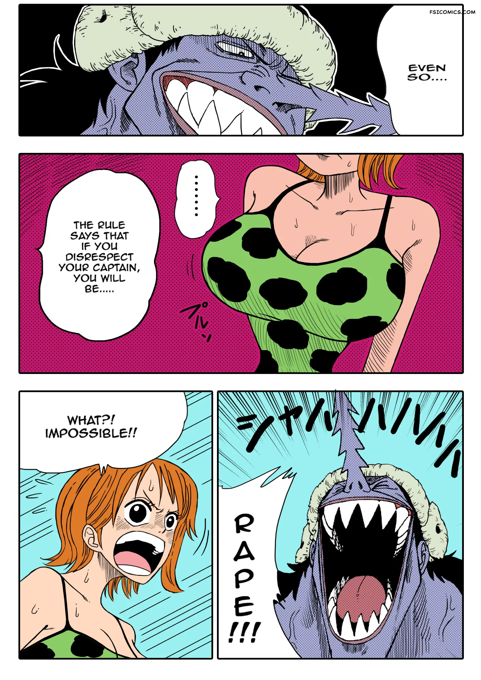 nami vs arlong yamamoto 06 - FSIComics