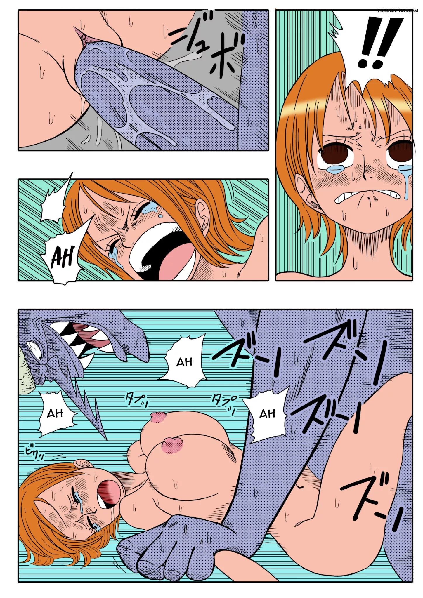 nami vs arlong yamamoto 16 - FSIComics