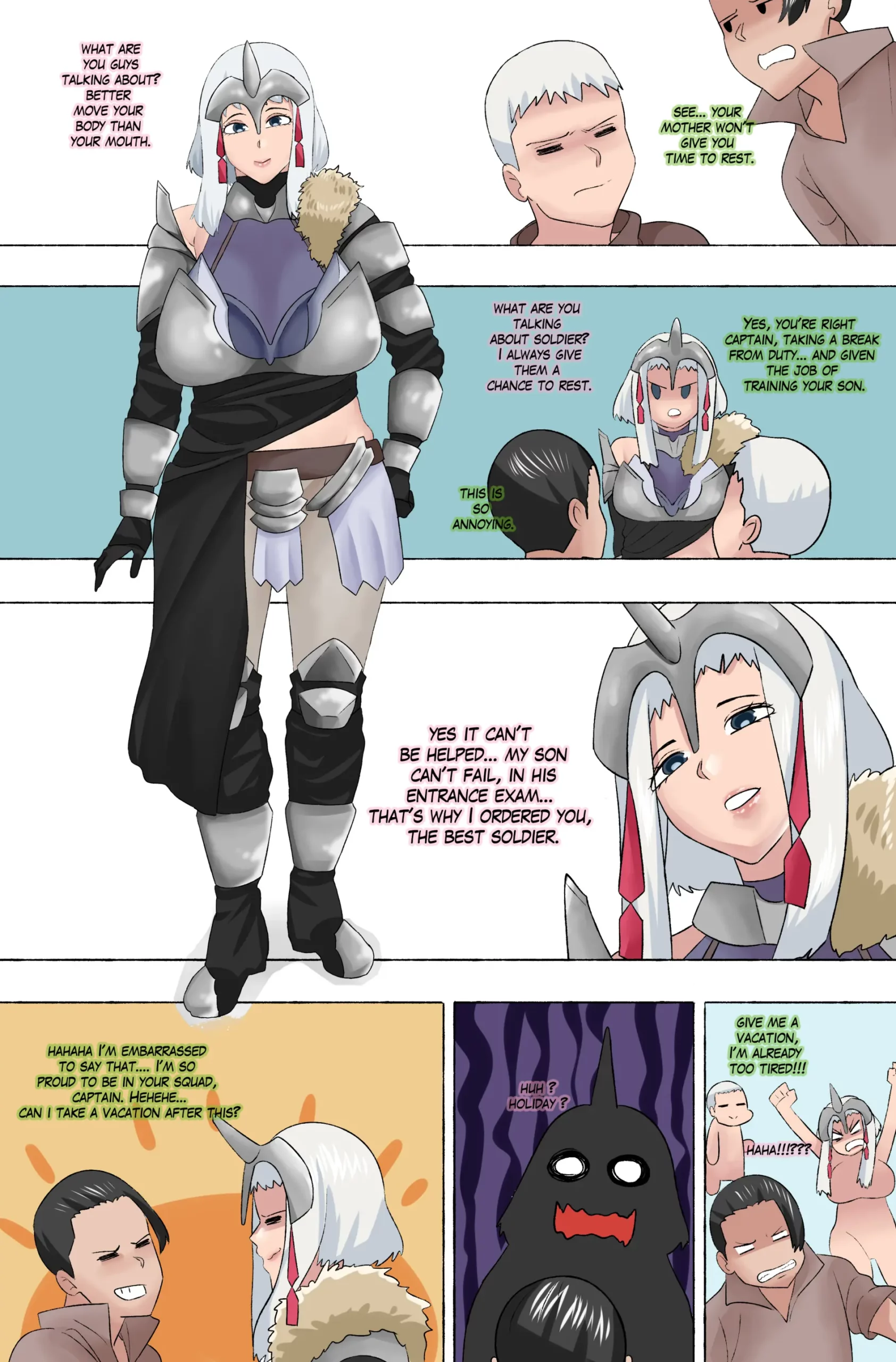 okasama wa knight chapter 1 neko plus 002 scaled - FSIComics okasama wa knight chapter 1 neko plus 002 scaled - FSIComics