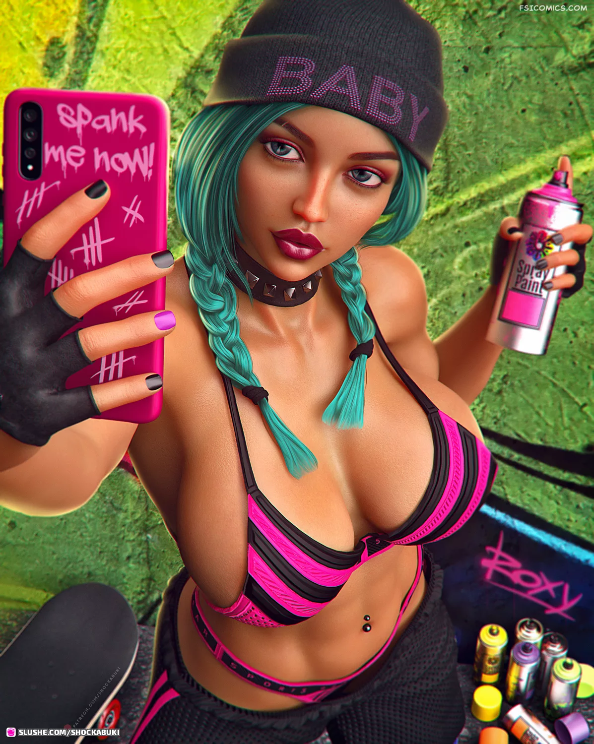 pinups and artwork shockabuki 235 - FSIComics pinups and artwork shockabuki 235 - FSIComics