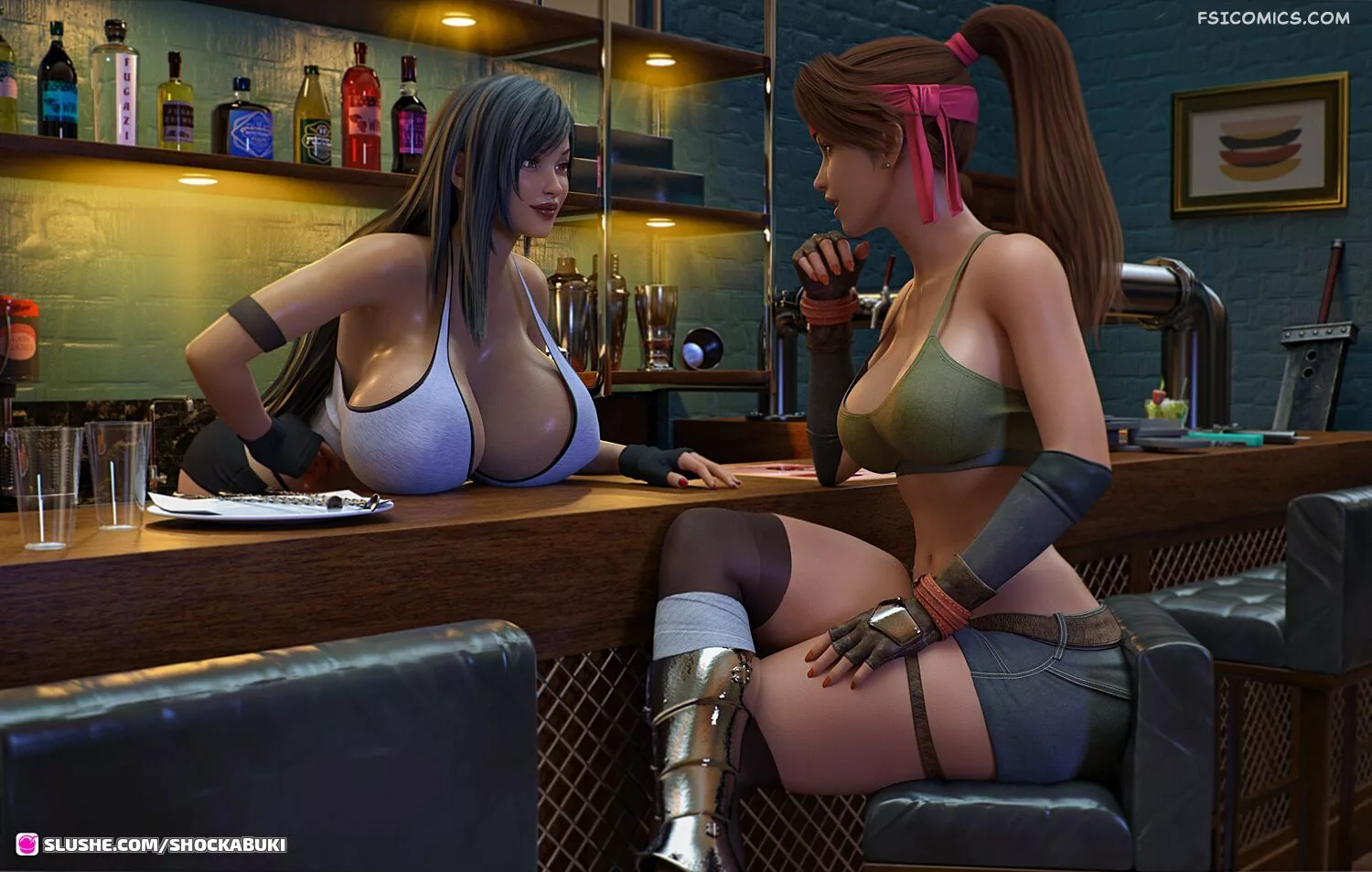 pinups and artwork shockabuki 295 - FSIComics pinups and artwork shockabuki 295 - FSIComics
