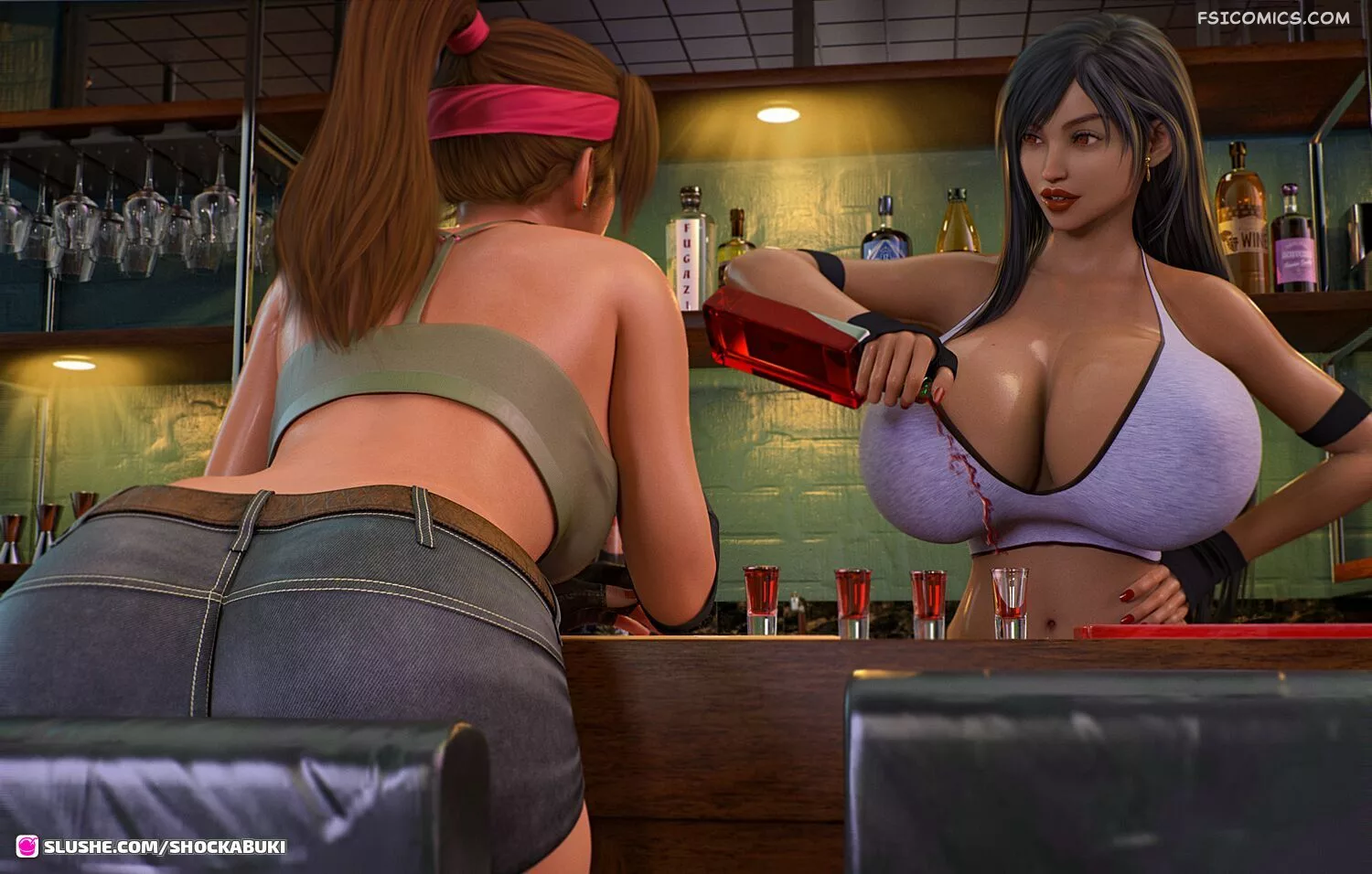 pinups and artwork shockabuki 296 - FSIComics pinups and artwork shockabuki 296 - FSIComics