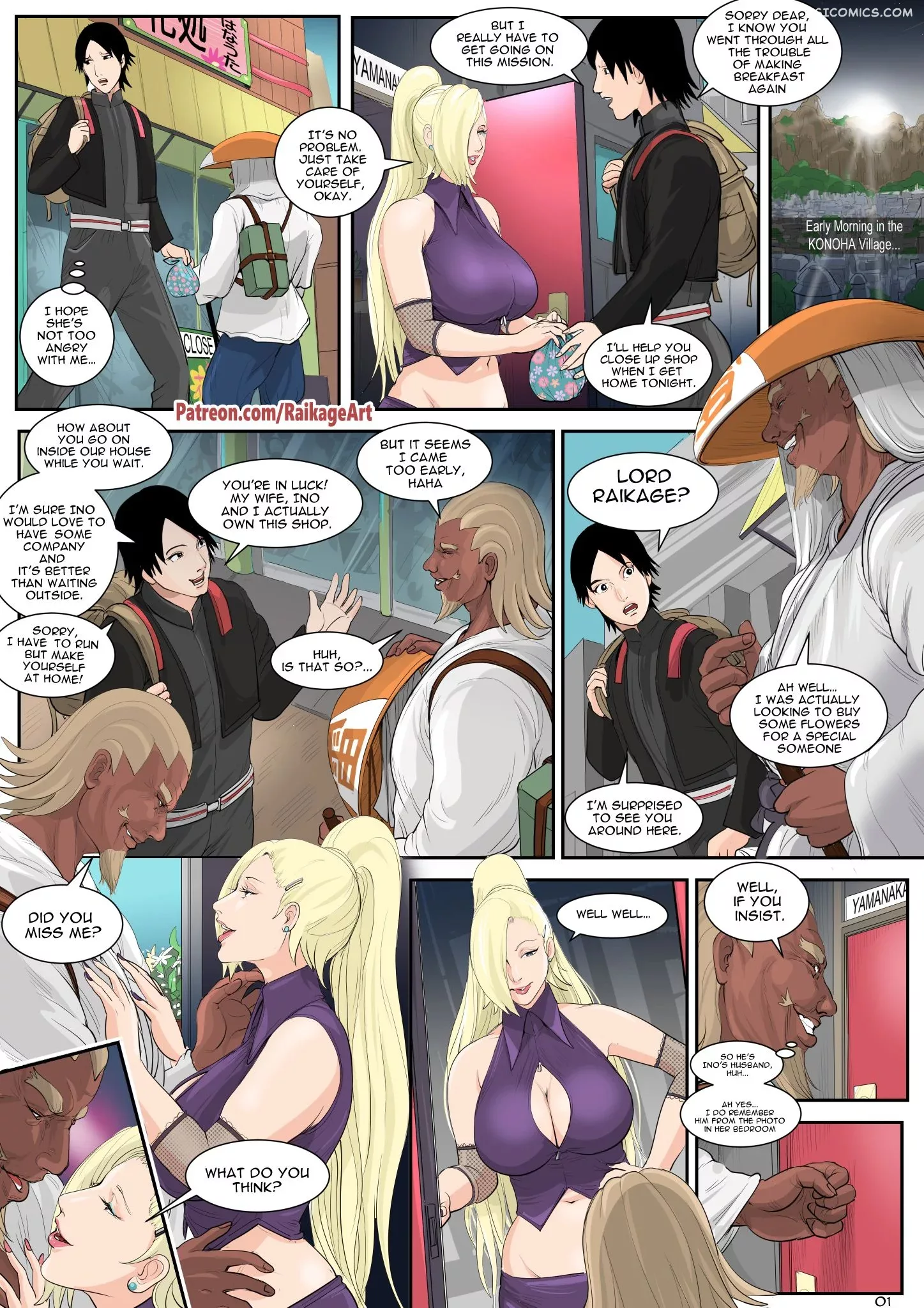 secrets of the flower shop raikageart sichan 003 - FSIComics