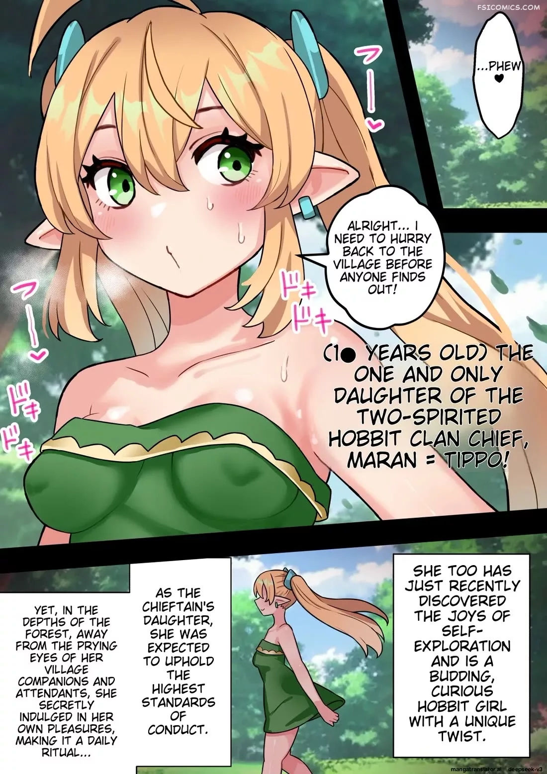 tanshou houkei futanari hobbit shoujo ga mahou no yubiwa de kyokon seiyoku monster ni naru hanashi hotaru 006 - FSIComics