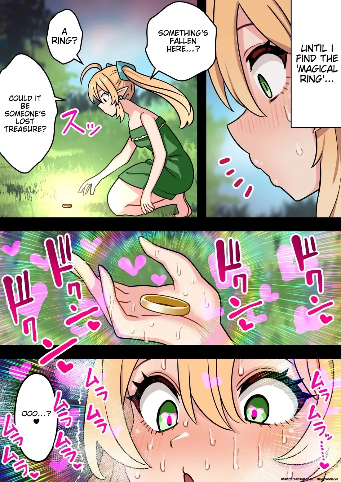 tanshou houkei futanari hobbit shoujo ga mahou no yubiwa de kyokon seiyoku monster ni naru hanashi hotaru 007 - FSIComics