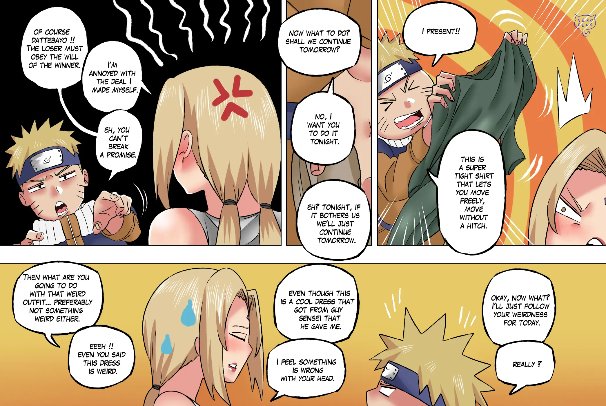 unlucky tsunade neko plus 002 - FSIComics