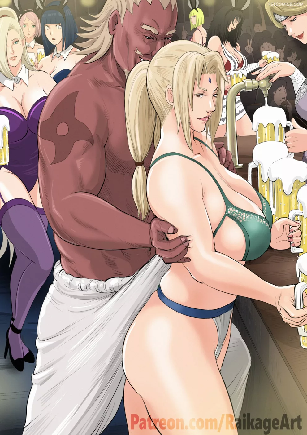 vip customer of shinobi bar raikageart sichan 005 - FSIComics vip customer of shinobi bar raikageart sichan 005 - FSIComics