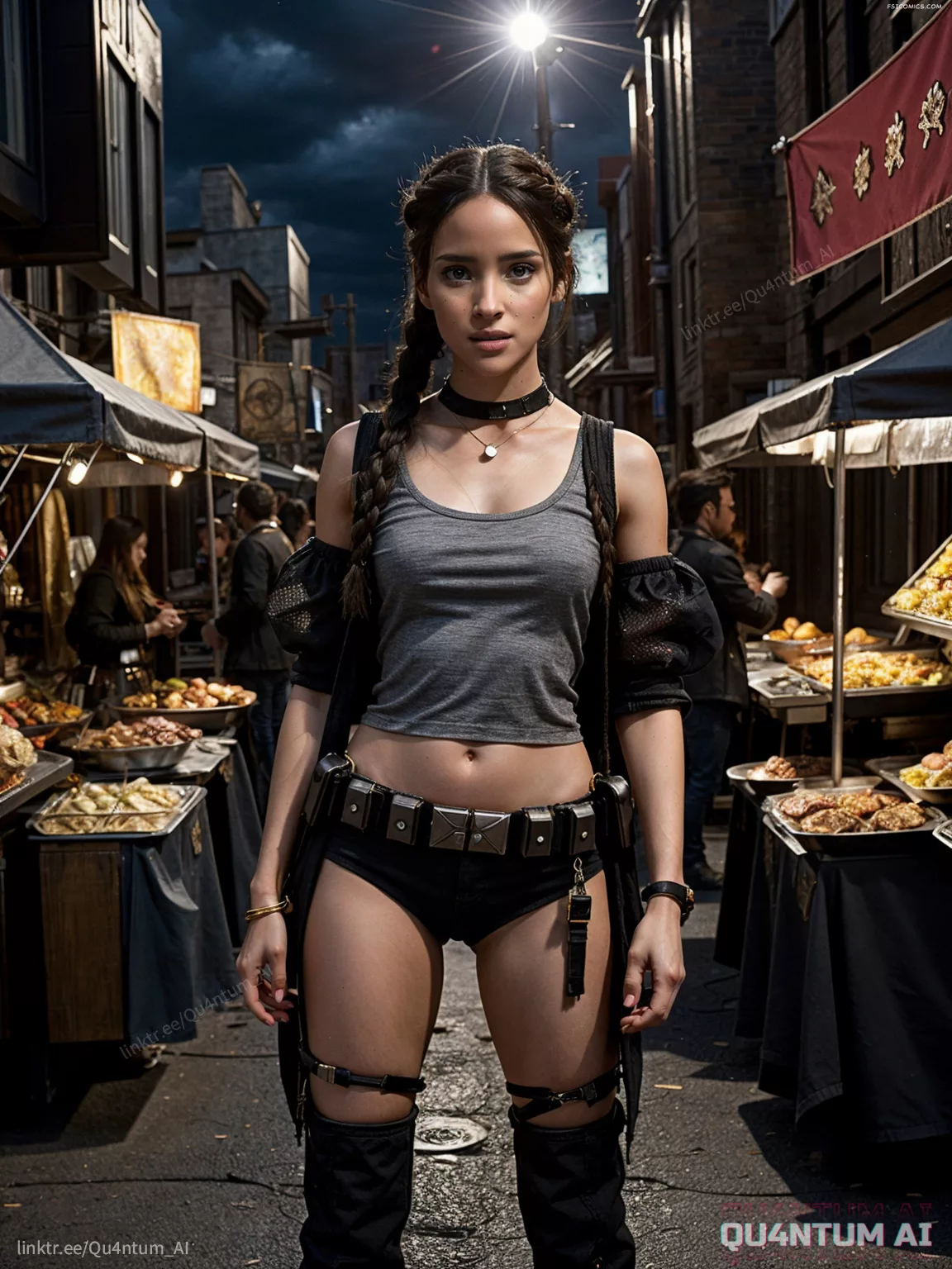 Adria Arjona Bix Caleen Andor Star Wars Rogue One SciFi celebrity Braids Princess Leia QuantumAI FSIComics.com 21 - FSIComics Adria Arjona Bix Caleen Andor Star Wars Rogue One SciFi celebrity Braids Princess Leia QuantumAI FSIComics.com 21 - FSIComics