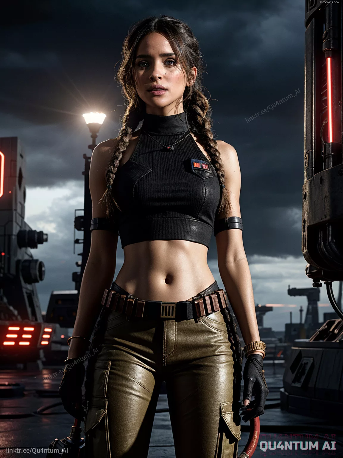 Adria Arjona Bix Caleen Andor Star Wars Rogue One SciFi celebrity Braids Princess Leia QuantumAI FSIComics.com 26 - FSIComics Adria Arjona Bix Caleen Andor Star Wars Rogue One SciFi celebrity Braids Princess Leia QuantumAI FSIComics.com 26 - FSIComics