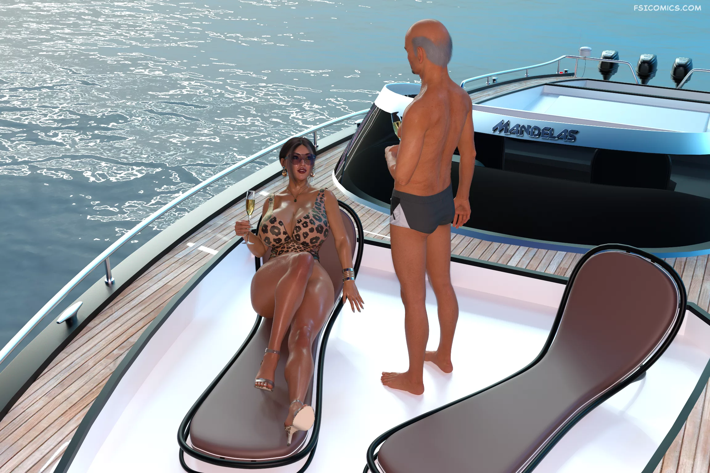 Adventure at Sea Mandelas FSIComics.com 2 - FSIComics Adventure at Sea Mandelas FSIComics.com 2 - FSIComics