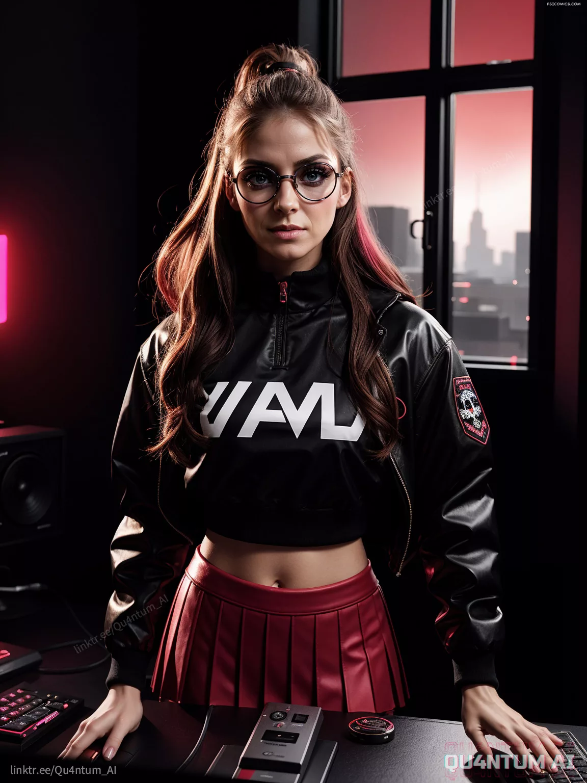 Alexa Bliss WWE Streamer Girl Gamming Wrestling QuantumAI FSIComics.com 24 - FSIComics Alexa Bliss WWE Streamer Girl Gamming Wrestling QuantumAI FSIComics.com 24 - FSIComics