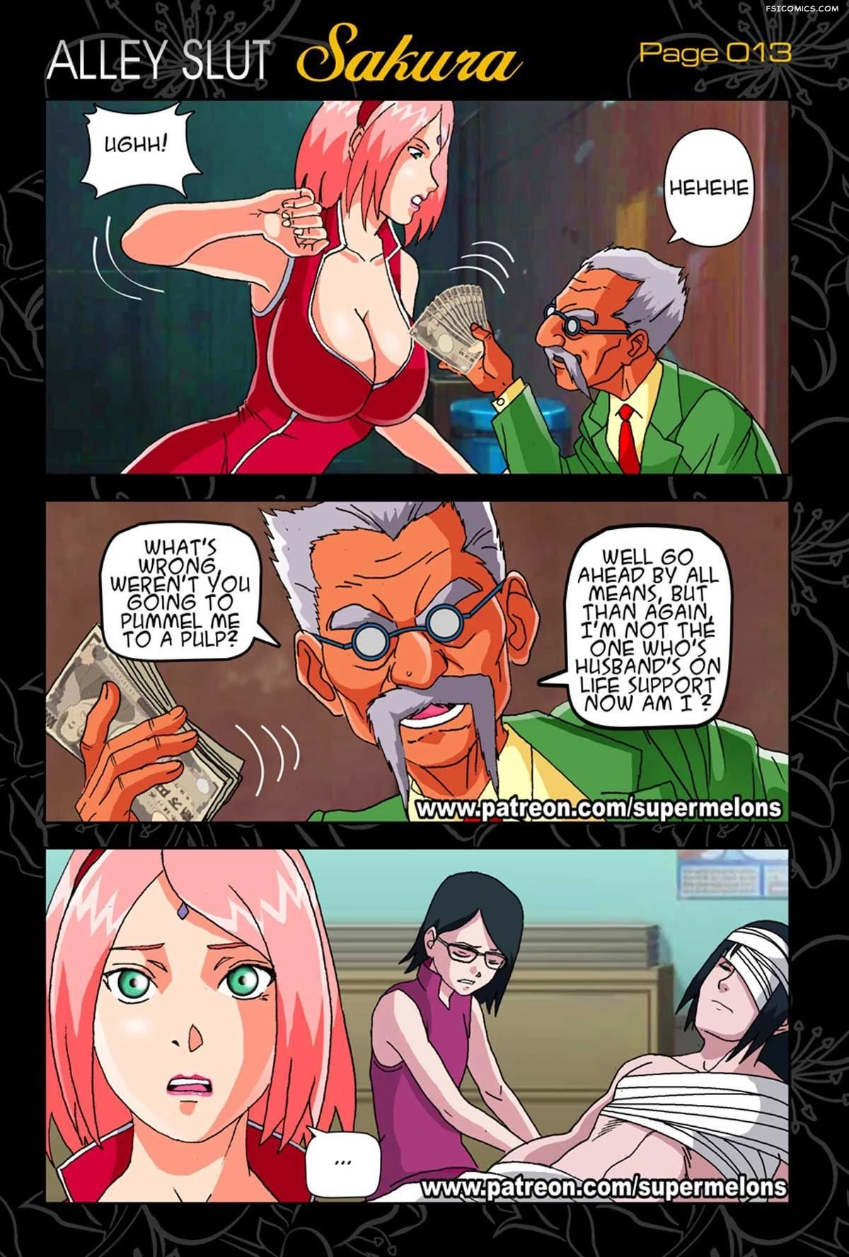 Alley Slut Sakura Chapter 1 Naruto Super Melons FSIComics.com 15 - FSIComics