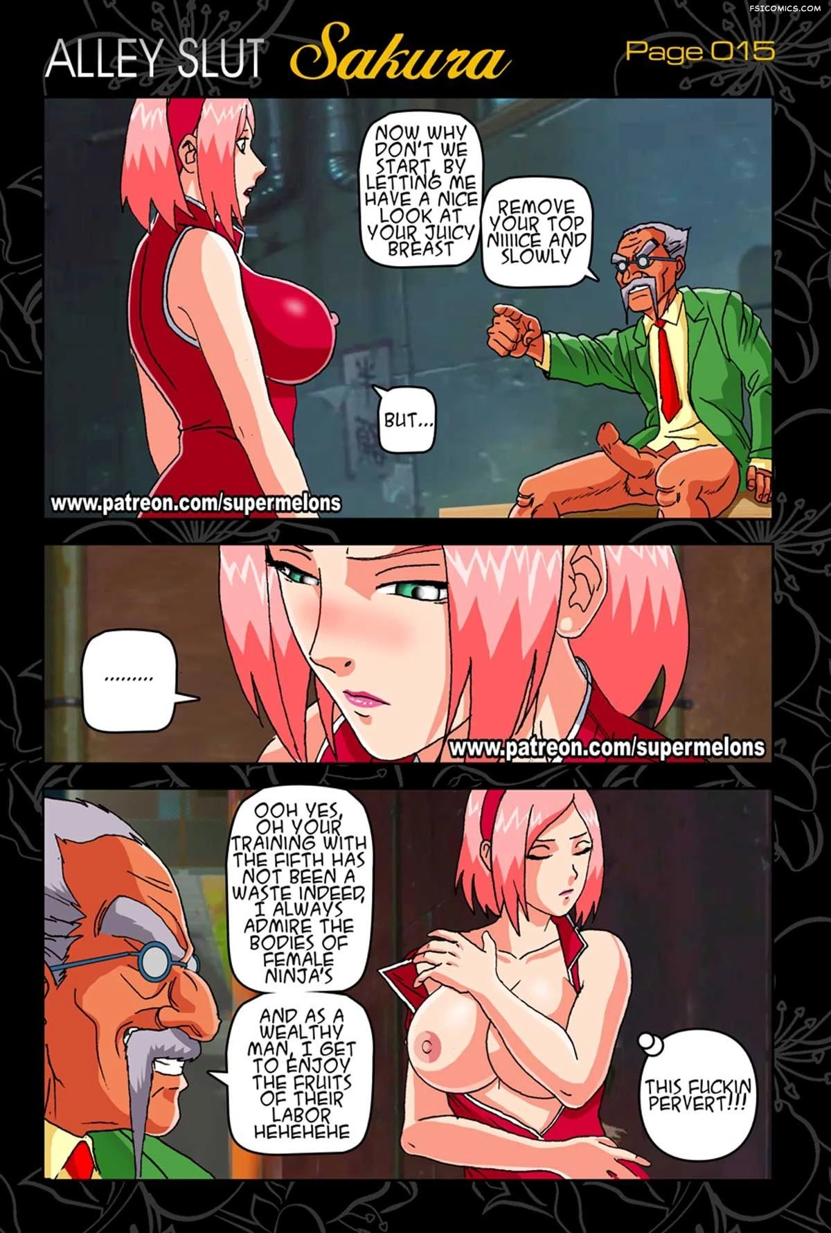 Alley Slut Sakura Chapter 1 Naruto Super Melons FSIComics.com 17 - FSIComics