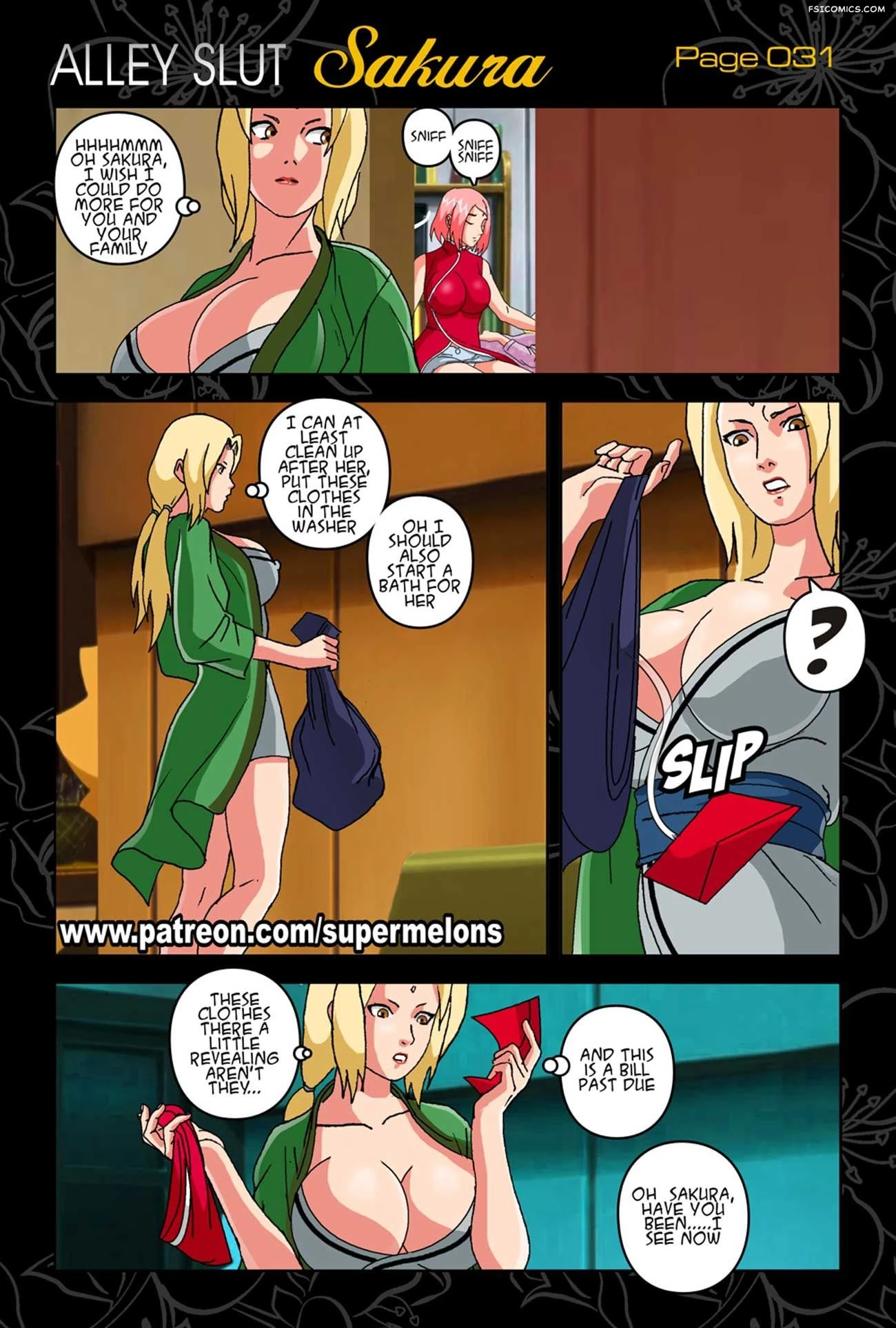 Alley Slut Sakura Chapter 1 Naruto Super Melons FSIComics.com 33 - FSIComics