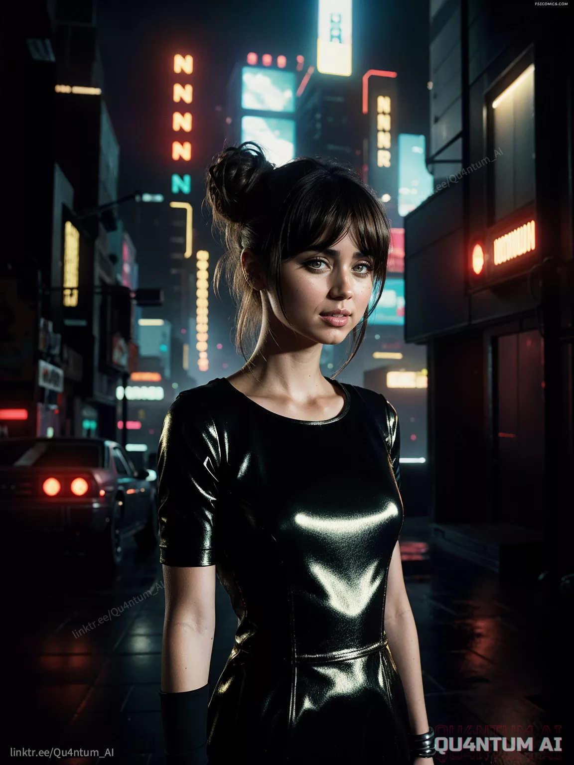 Ana De Armas Blade Runner 2049 Blade Runner 1982 JOI Raincoat Leather Retro Future QuantumAI FSIComics.com 24 - FSIComics Ana De Armas Blade Runner 2049 Blade Runner 1982 JOI Raincoat Leather Retro Future QuantumAI FSIComics.com 24 - FSIComics