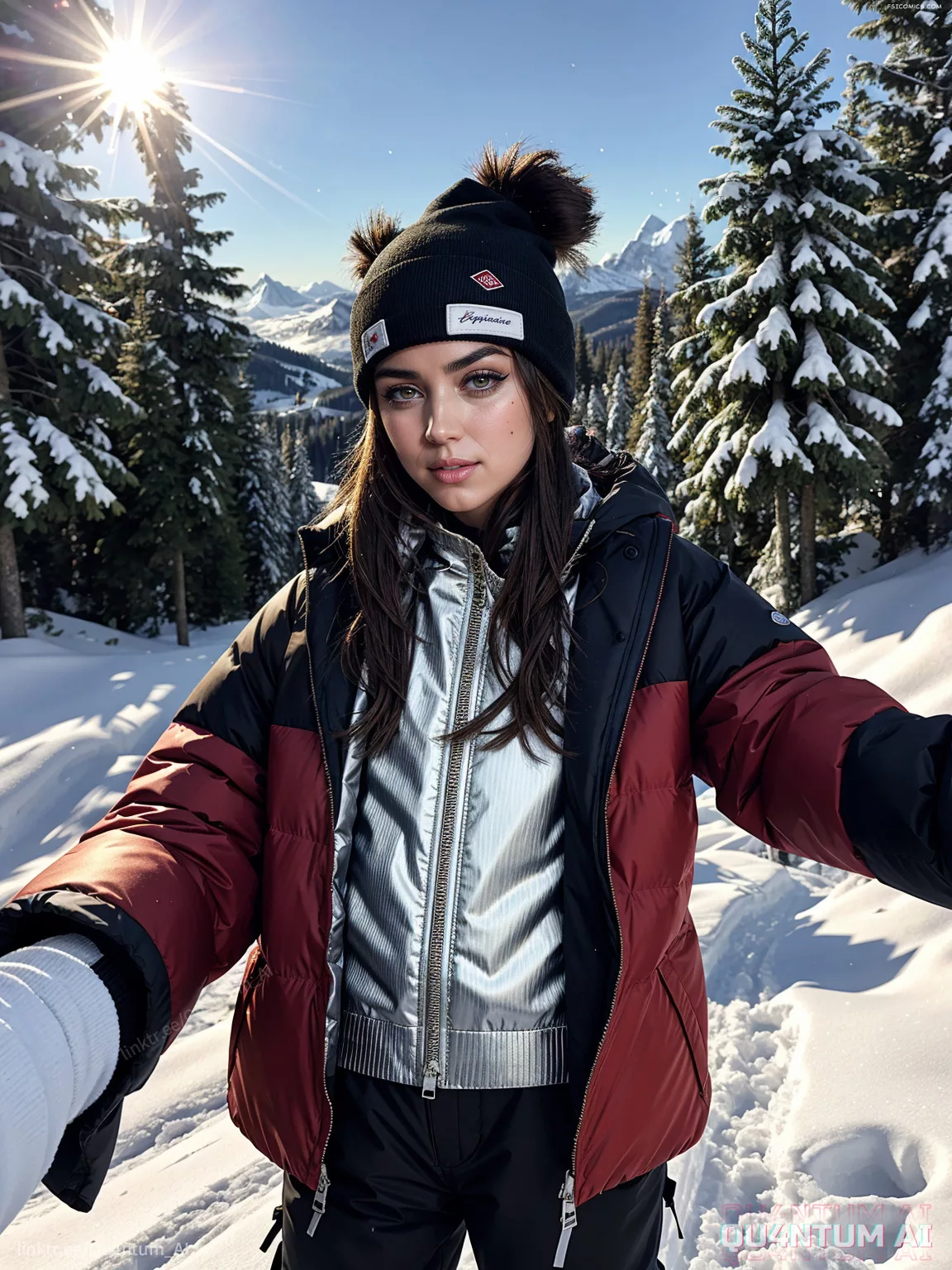 Ana De Armas Ski Resort Christmas Cozy Winter Snow QuantumAI FSIComics.com 4 - FSIComics Ana De Armas Ski Resort Christmas Cozy Winter Snow QuantumAI FSIComics.com 4 - FSIComics