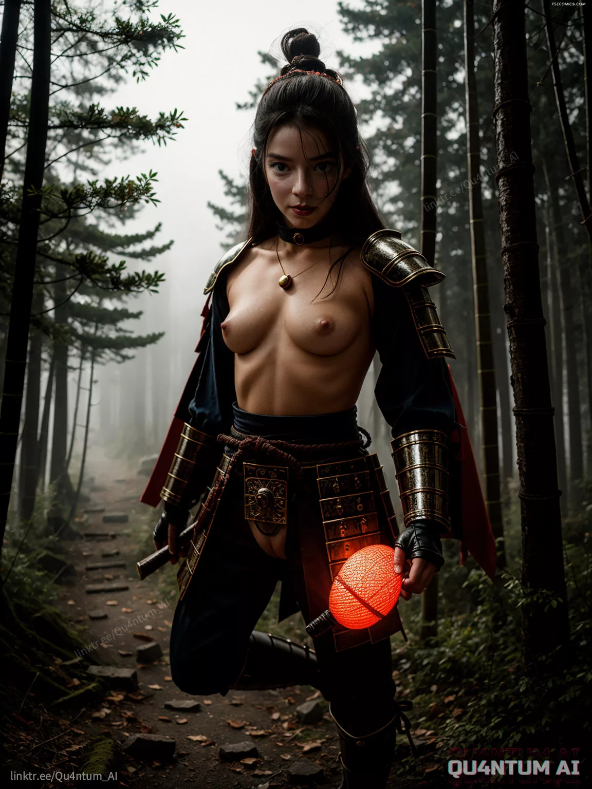 Anya Taylor Joy Samurai Warrior Ninja Japanese QuantumAI FSIComics.com 12 - FSIComics Anya Taylor Joy Samurai Warrior Ninja Japanese QuantumAI FSIComics.com 12 - FSIComics
