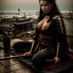 Anya Taylor Joy Samurai Warrior Ninja Japanese QuantumAI FSIComics.com 13 - FSIComics