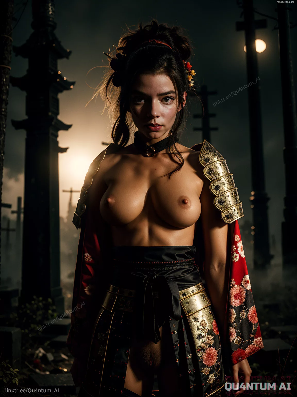 Anya Taylor Joy Samurai Warrior Ninja Japanese QuantumAI FSIComics.com 19 - FSIComics Anya Taylor Joy Samurai Warrior Ninja Japanese QuantumAI FSIComics.com 19 - FSIComics