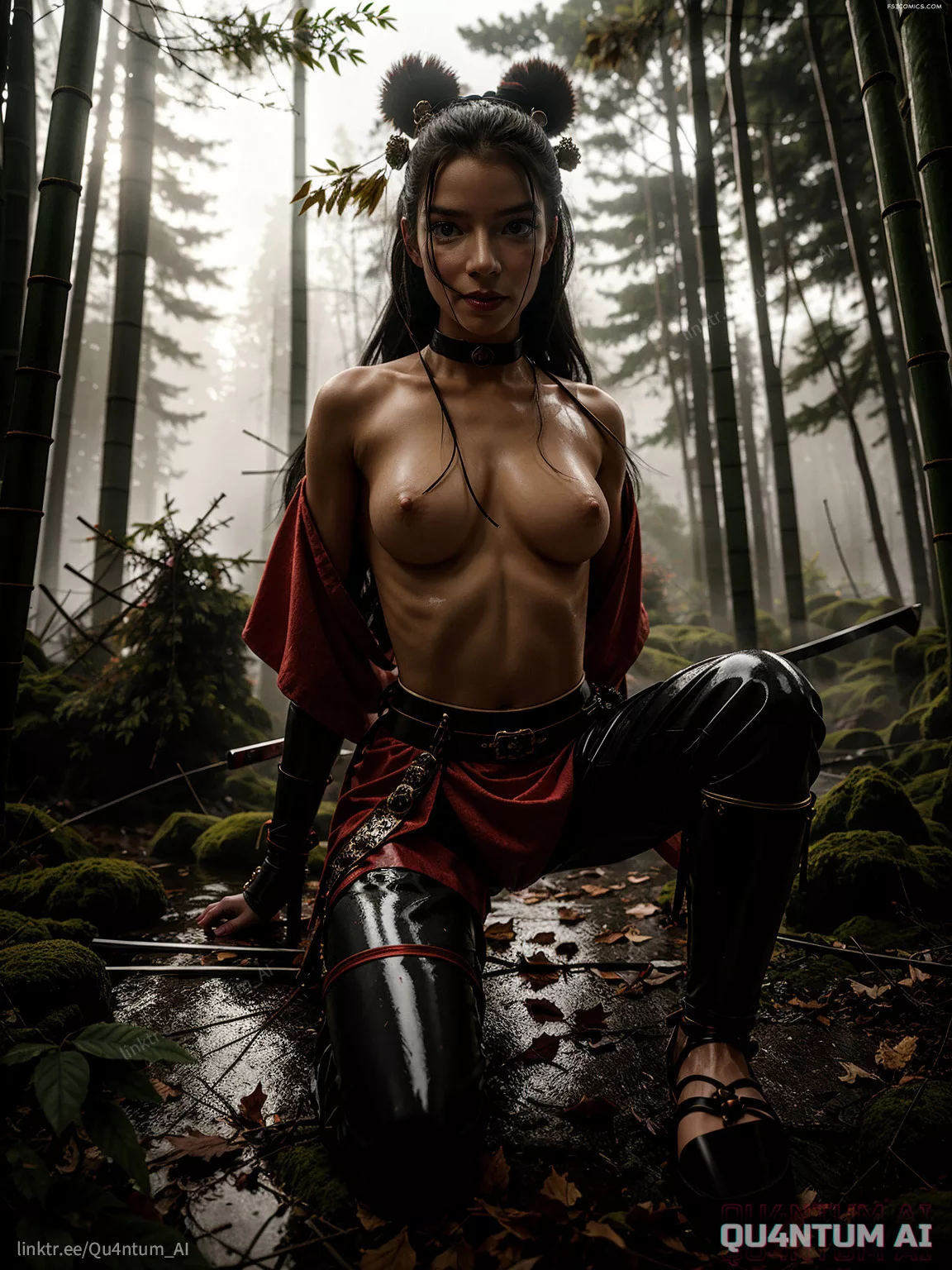 Anya Taylor Joy Samurai Warrior Ninja Japanese QuantumAI FSIComics.com 2 - FSIComics Anya Taylor Joy Samurai Warrior Ninja Japanese QuantumAI FSIComics.com 2 - FSIComics