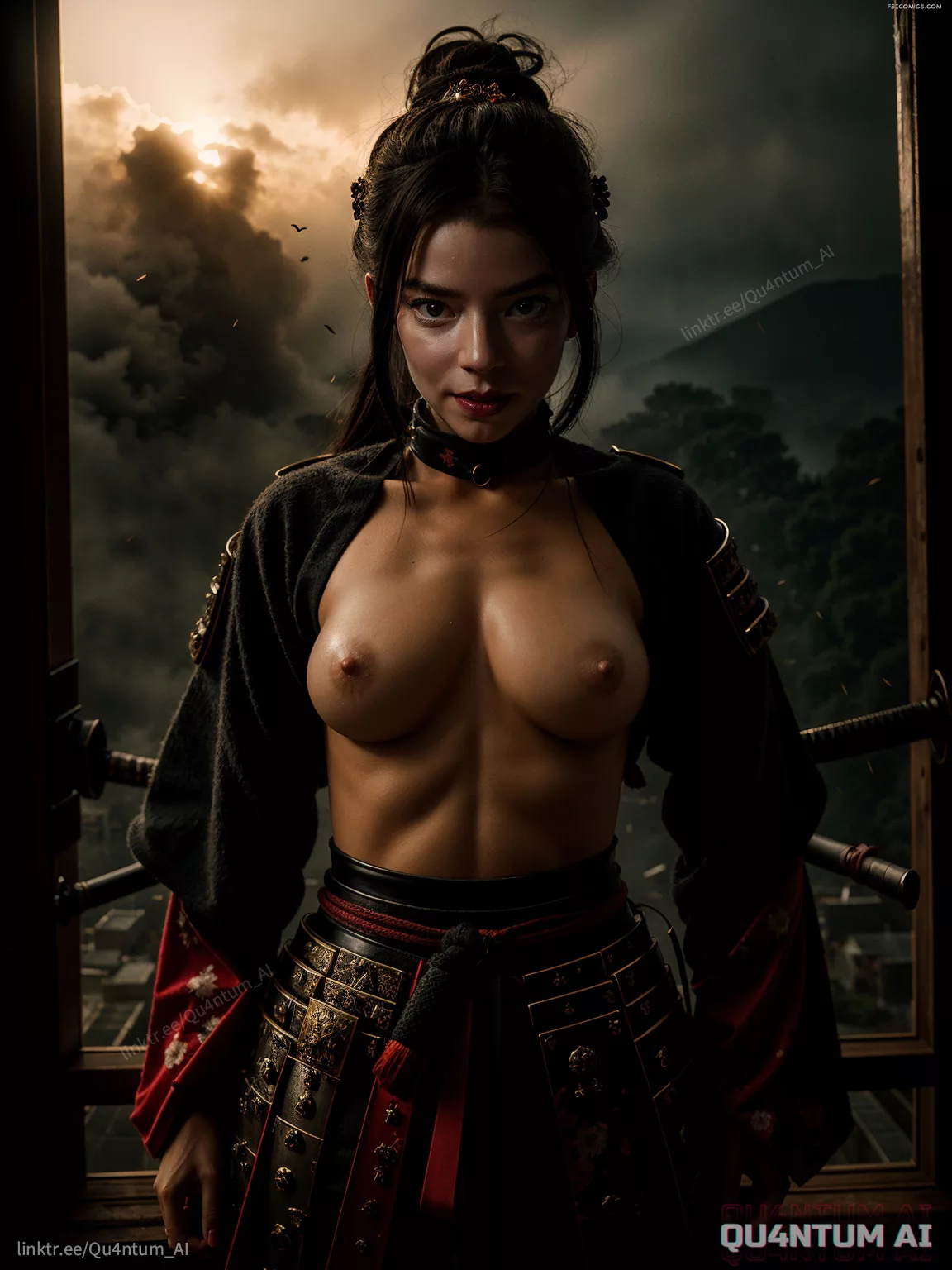 Anya Taylor Joy Samurai Warrior Ninja Japanese QuantumAI FSIComics.com 5 - FSIComics Anya Taylor Joy Samurai Warrior Ninja Japanese QuantumAI FSIComics.com 5 - FSIComics