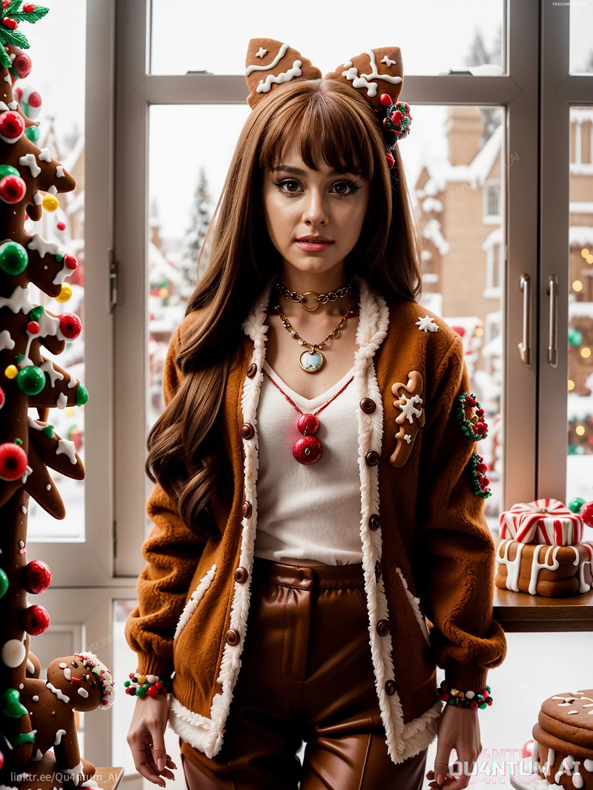 Ariana Grande Gingerbread Cookies Shop North Pole Christmas Wicked QuantumAI FSIComics.com 19 - FSIComics Ariana Grande Gingerbread Cookies Shop North Pole Christmas Wicked QuantumAI FSIComics.com 19 - FSIComics