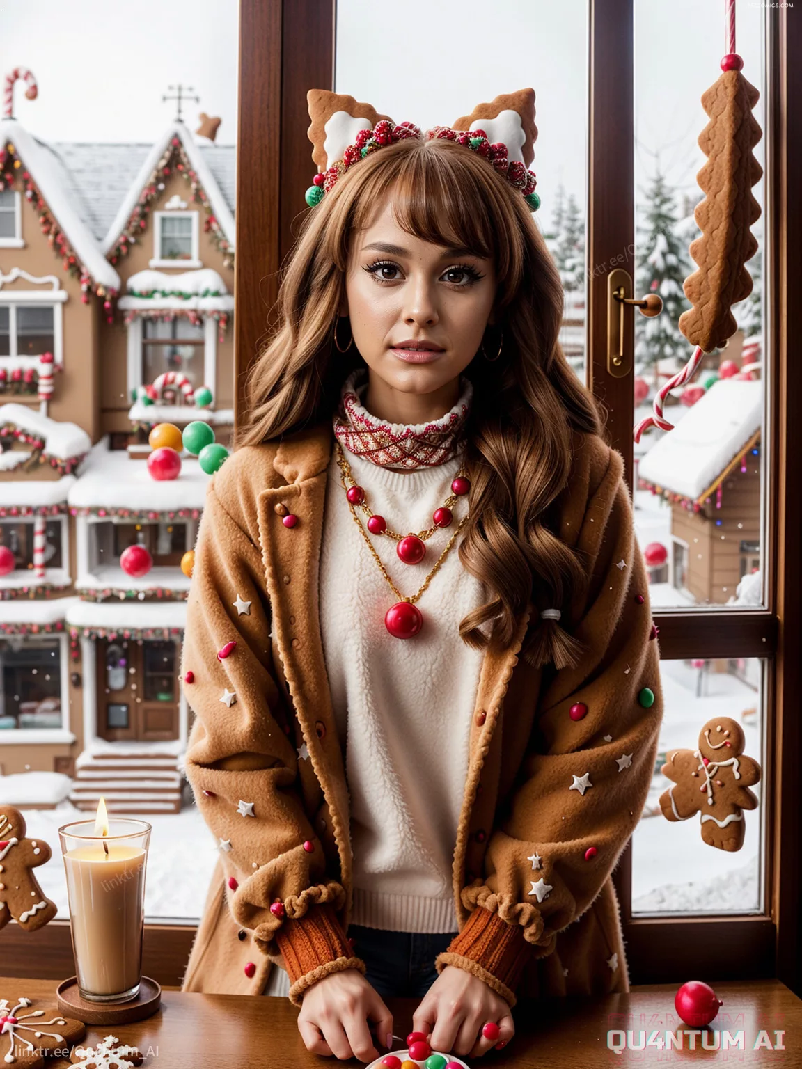 Ariana Grande Gingerbread Cookies Shop North Pole Christmas Wicked QuantumAI FSIComics.com 22 - FSIComics Ariana Grande Gingerbread Cookies Shop North Pole Christmas Wicked QuantumAI FSIComics.com 22 - FSIComics