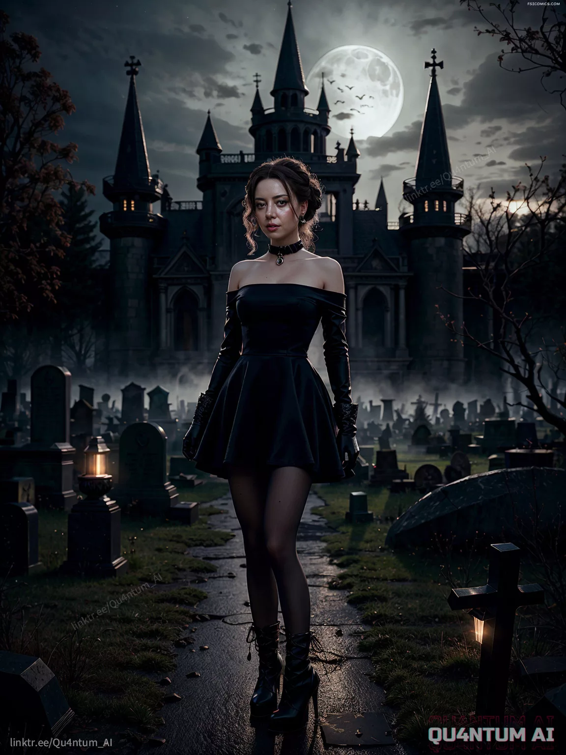 Aubrey Plaza Witch Agatha All Along Halloween QuantumAI FSIComics.com 2 - FSIComics