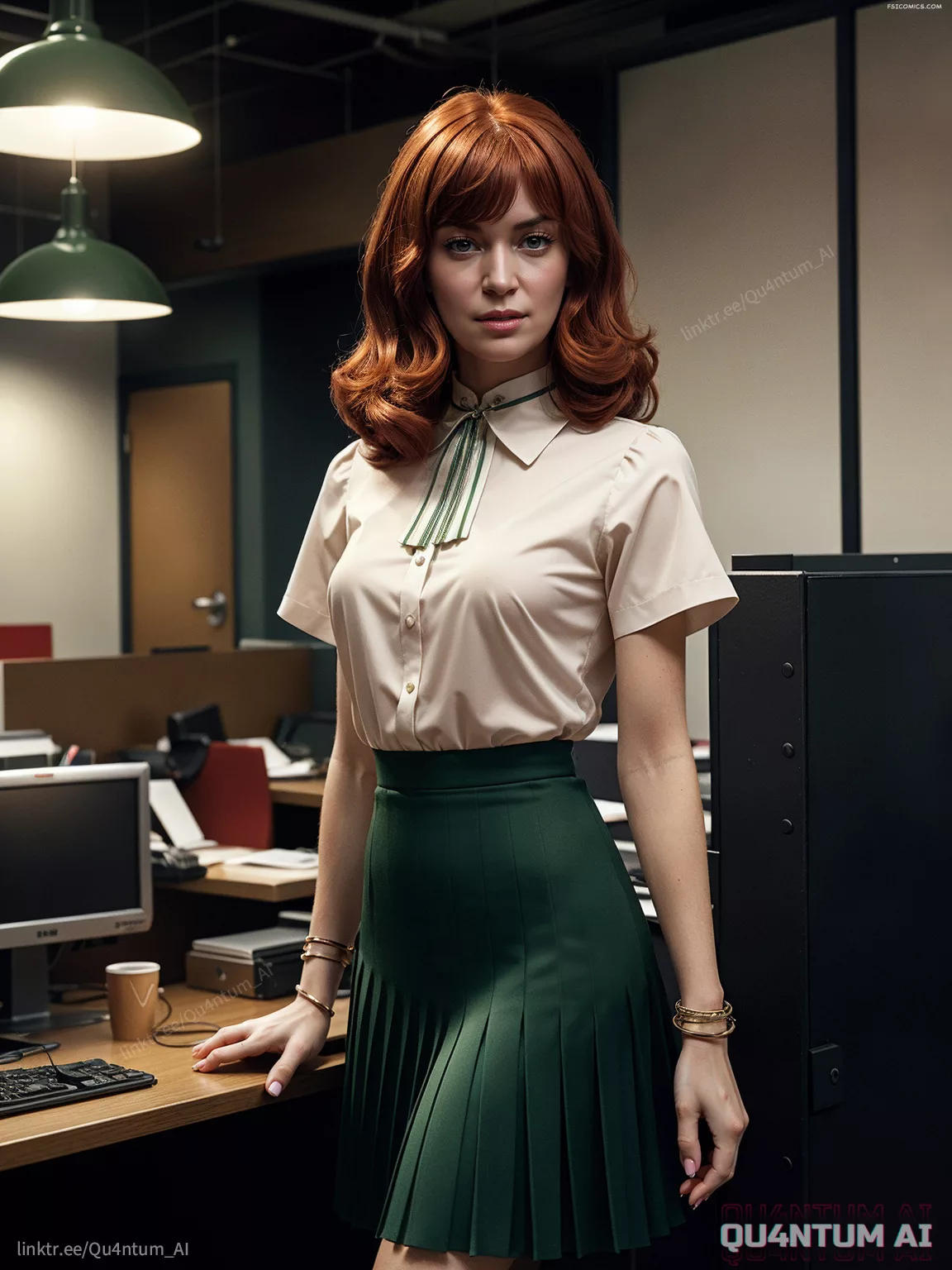 Britt Lower Severance TV Series Apple Office SciFi QuantumAI FSIComics.com 8 - FSIComics Britt Lower Severance TV Series Apple Office SciFi QuantumAI FSIComics.com 8 - FSIComics