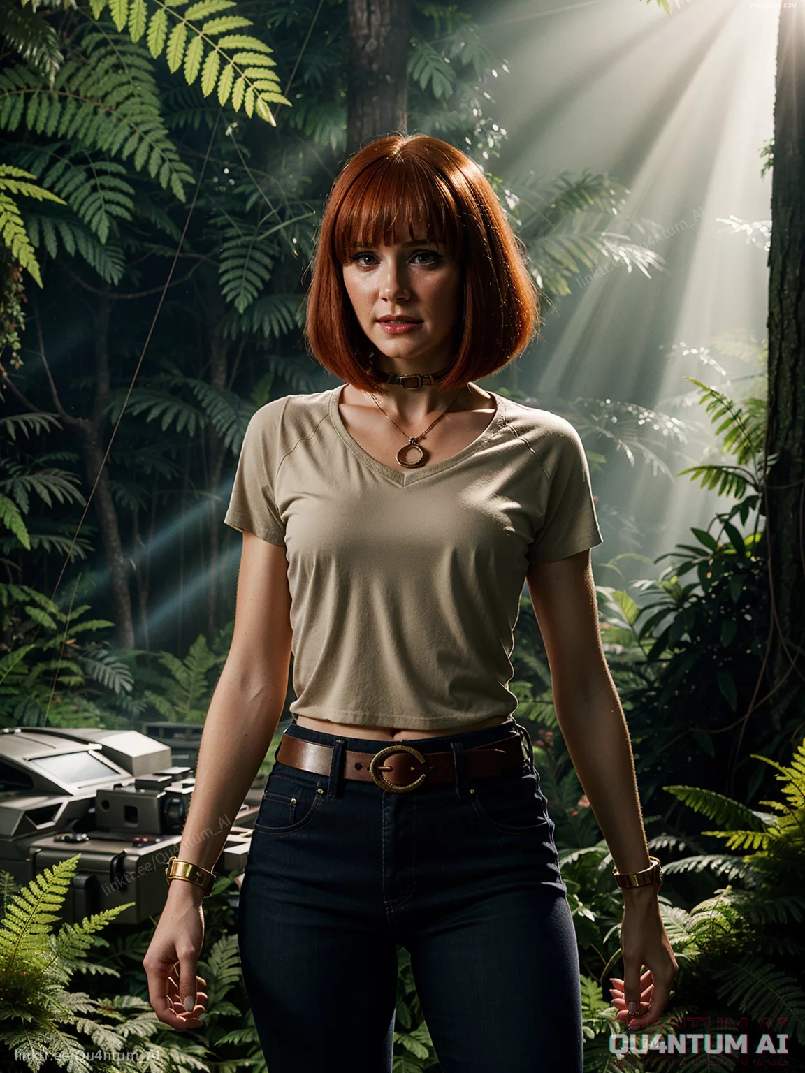 Bryce Dallas Howard Jurassic World Parkallas Howard Jurassic World Park QuantumAI FSIComics.com 00072 2665609488 QuantumAI - FSIComics