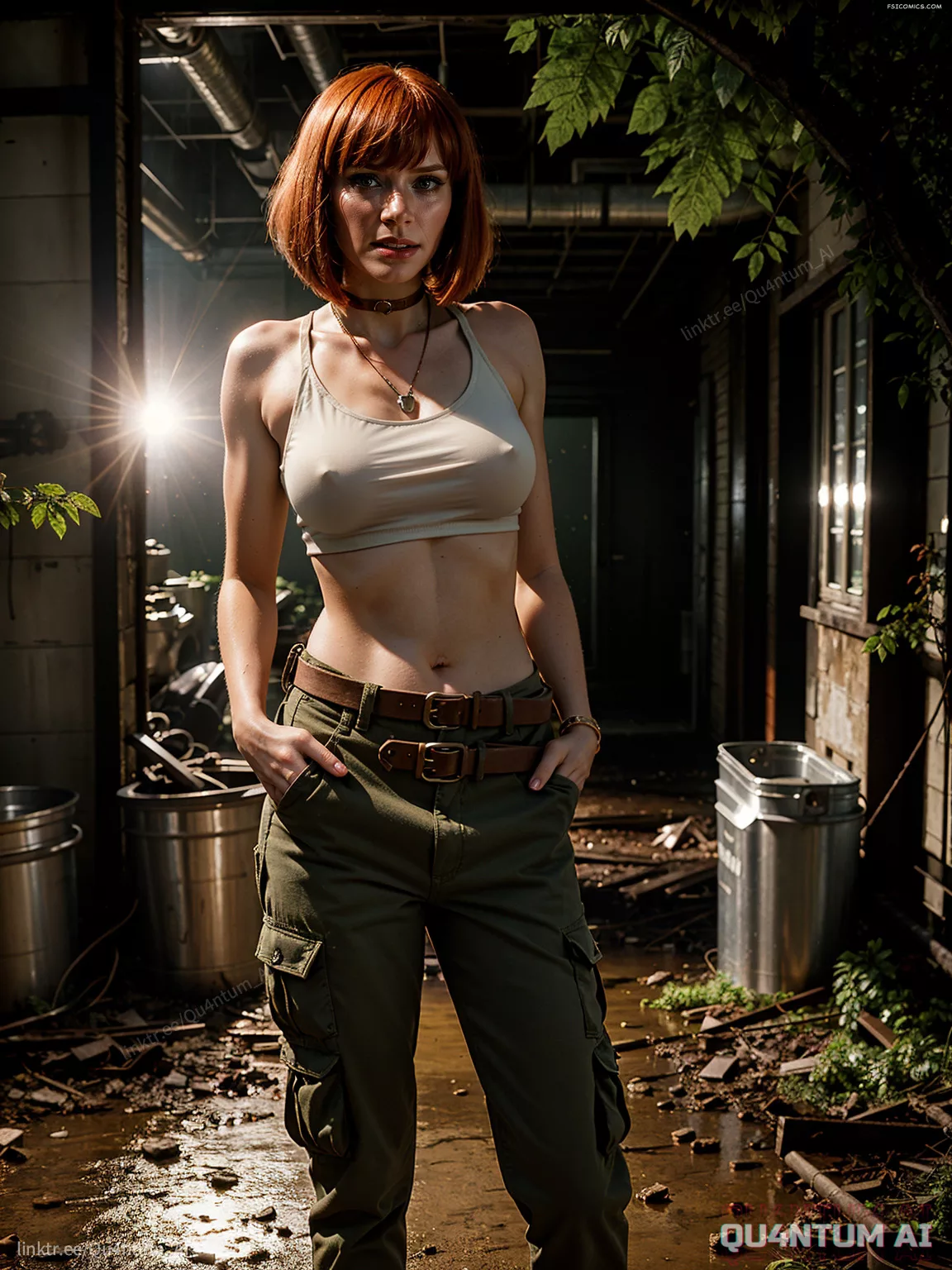 Bryce Dallas Howard Jurassic World Parkallas Howard Jurassic World Park QuantumAI FSIComics.com 00088 759326818 QuantumAI - FSIComics