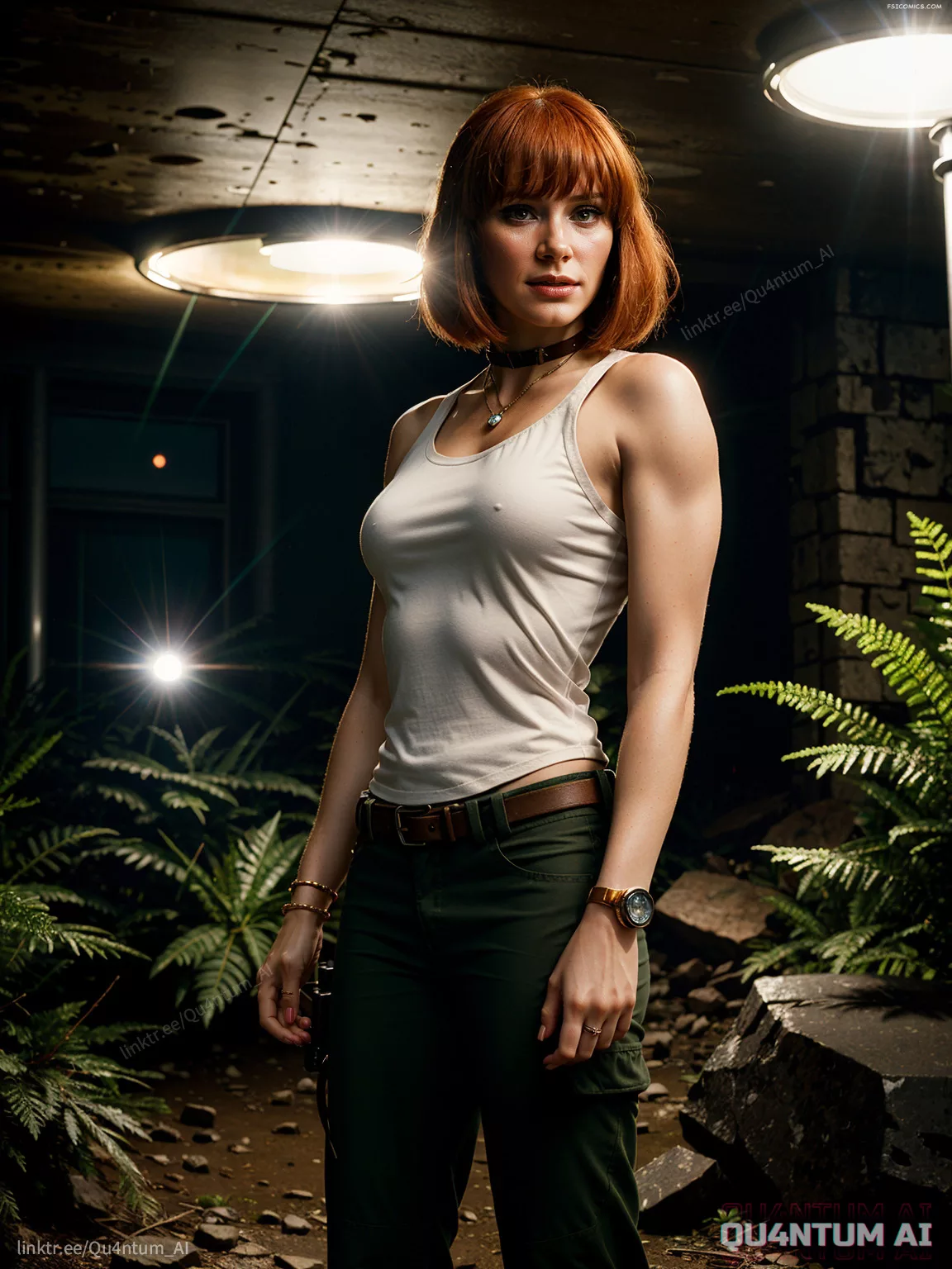 Bryce Dallas Howard Jurassic World Parkallas Howard Jurassic World Park QuantumAI FSIComics.com 00098 3146736147 QuantumAI - FSIComics