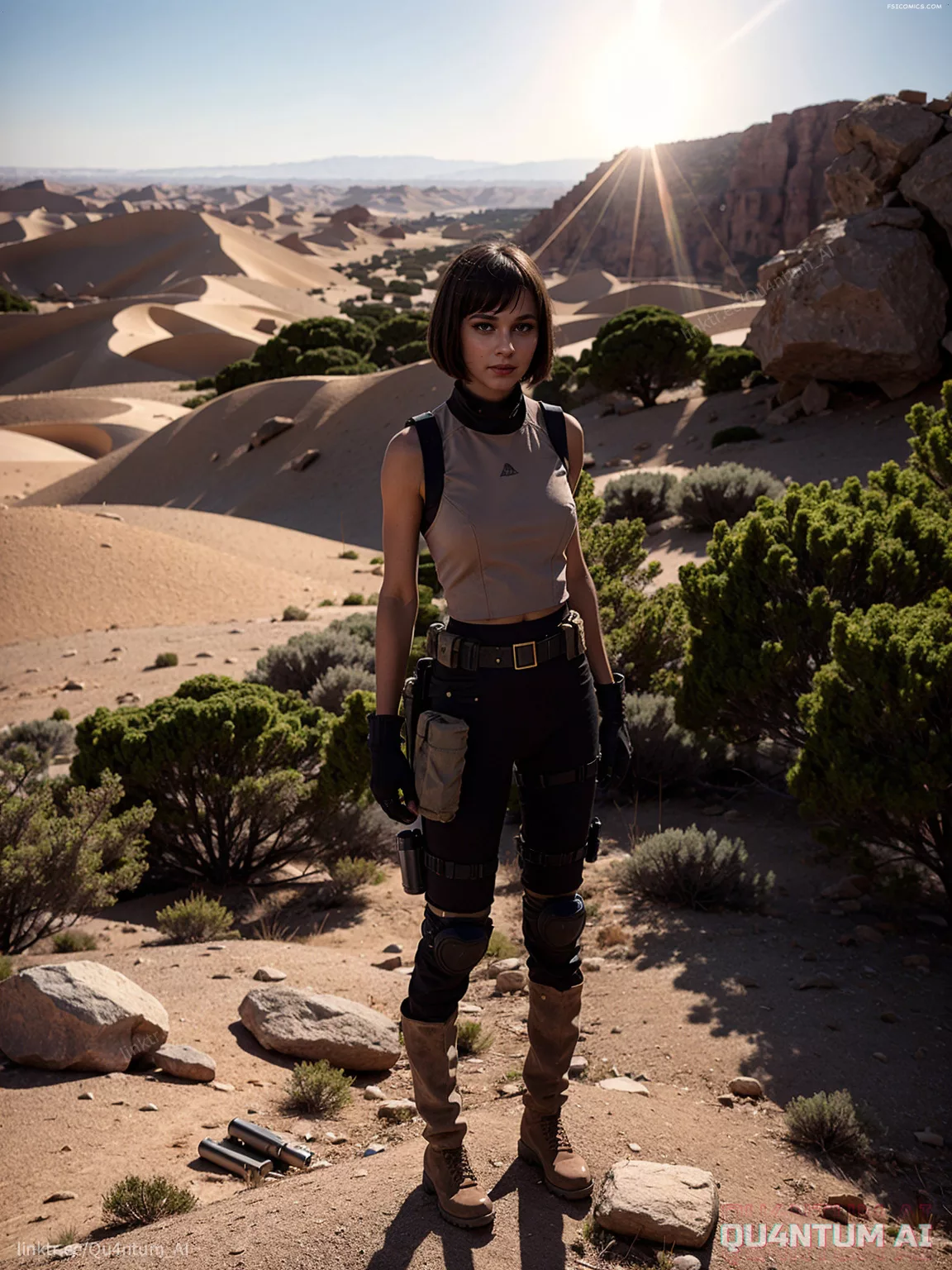 Cailee Spaeny Civil War Press Journalist Military Tactical Alien Adventure QuantumAI FSIComics.com 10 00080 2111269850 QuantumAI - FSIComics