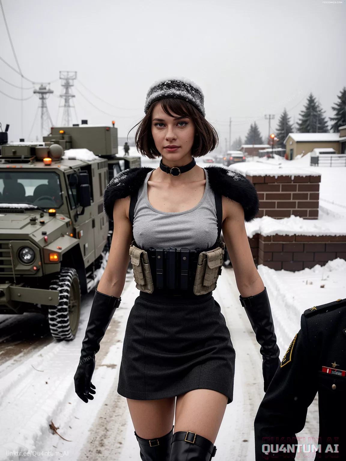 Cailee Spaeny Civil War Press Journalist Military Tactical Alien Adventure QuantumAI FSIComics.com 15 00182 2604519282 QuantumAI - FSIComics