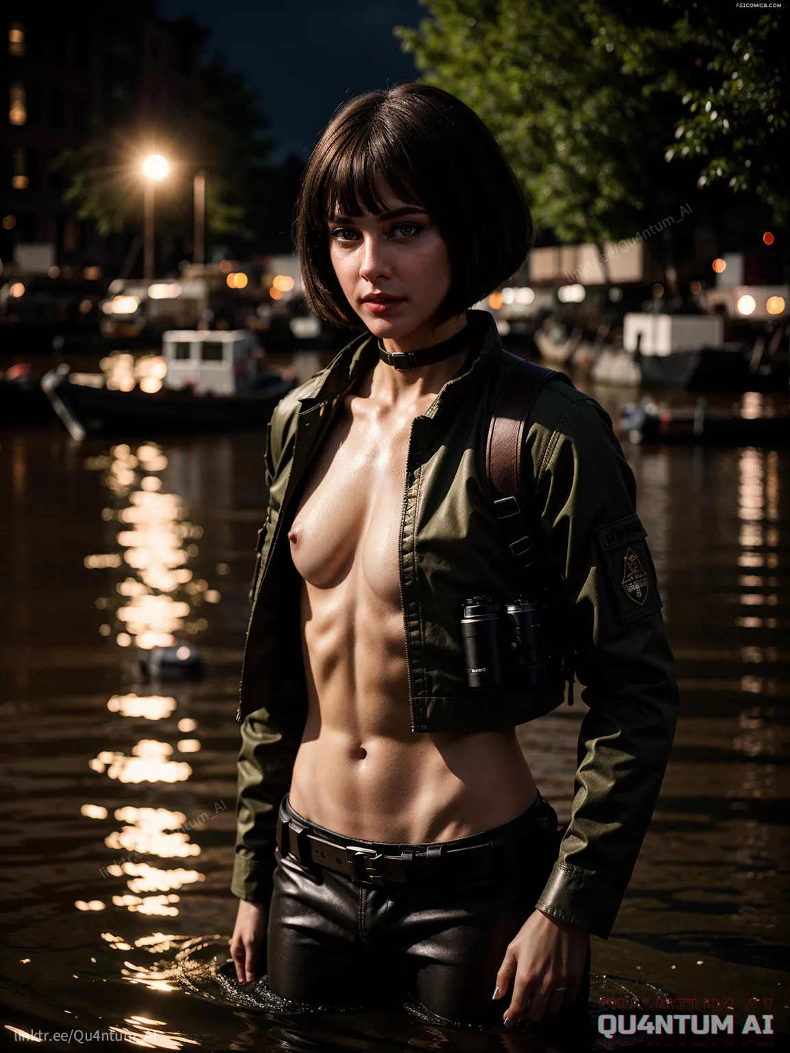 Cailee Spaeny Civil War Press Journalist Military Tactical Alien Adventure QuantumAI FSIComics.com 16 00235 2138142973 QuantumAI - FSIComics