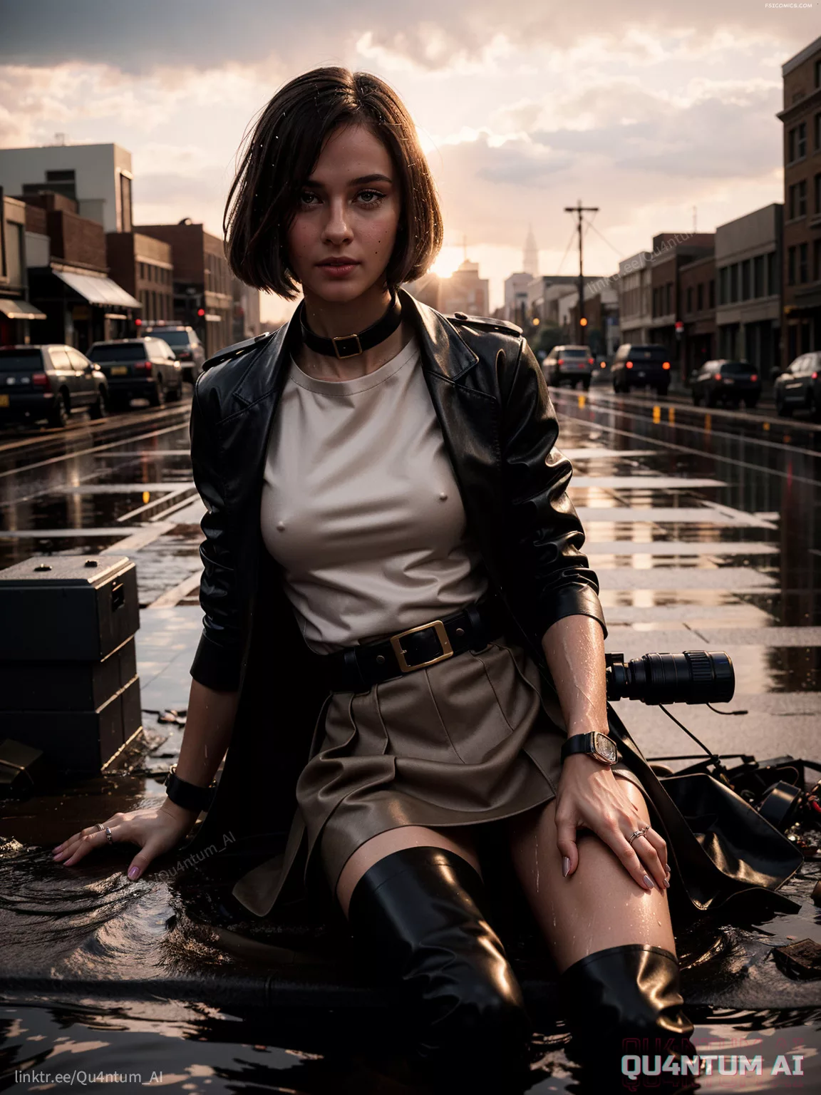 Cailee Spaeny Civil War Press Journalist Military Tactical Alien Adventure QuantumAI FSIComics.com 18 00330 4151978557 QuantumAI - FSIComics