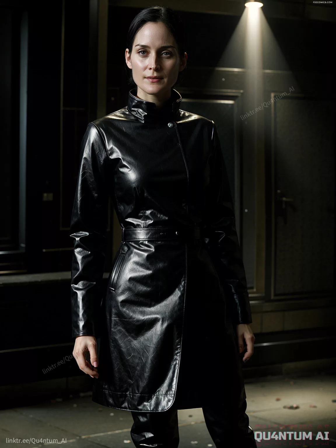 Carrie Anne Moss The Matrix Trinity Latex Classic 1999 Retro Red Pill QuantumAI FSIComics.com 17 00073 838422974 QuantumAI - FSIComics Carrie Anne Moss The Matrix Trinity Latex Classic 1999 Retro Red Pill QuantumAI FSIComics.com 17 00073 838422974 QuantumAI - FSIComics