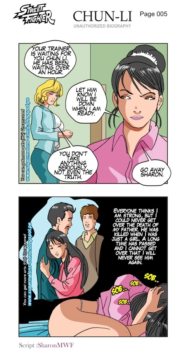 Chun Li Unauthorized Biograph Super Melons FSIComics.com 6 - FSIComics