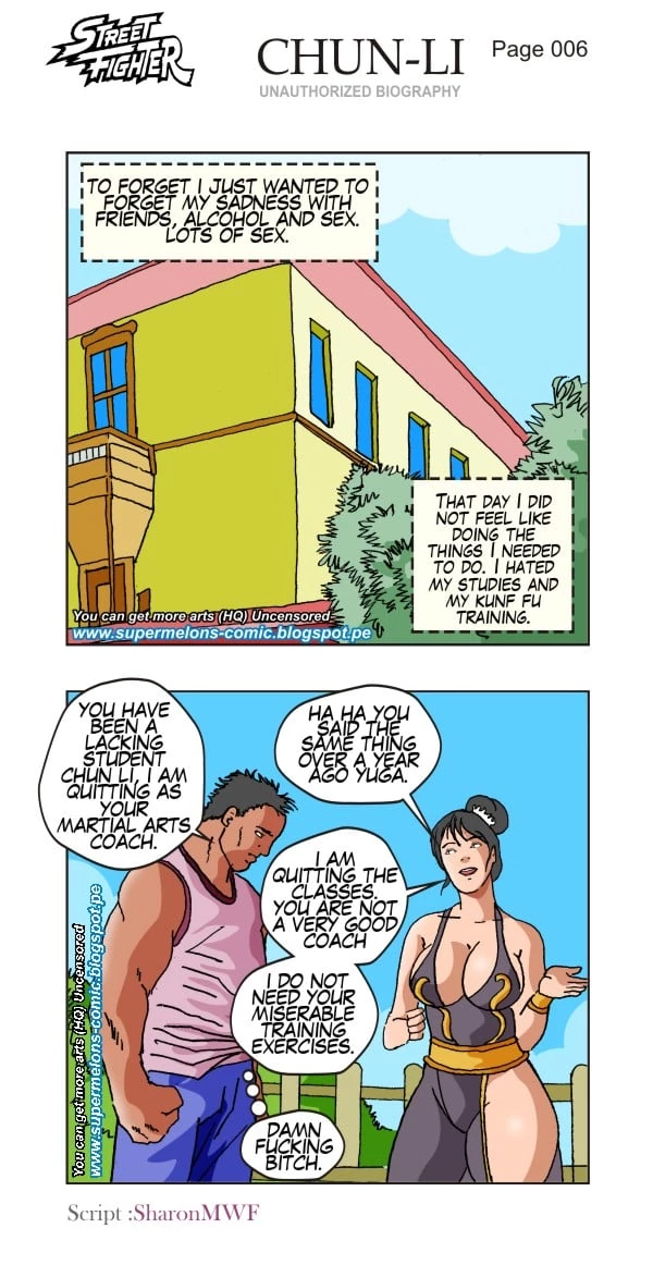 Chun Li Unauthorized Biograph Super Melons FSIComics.com 7 - FSIComics