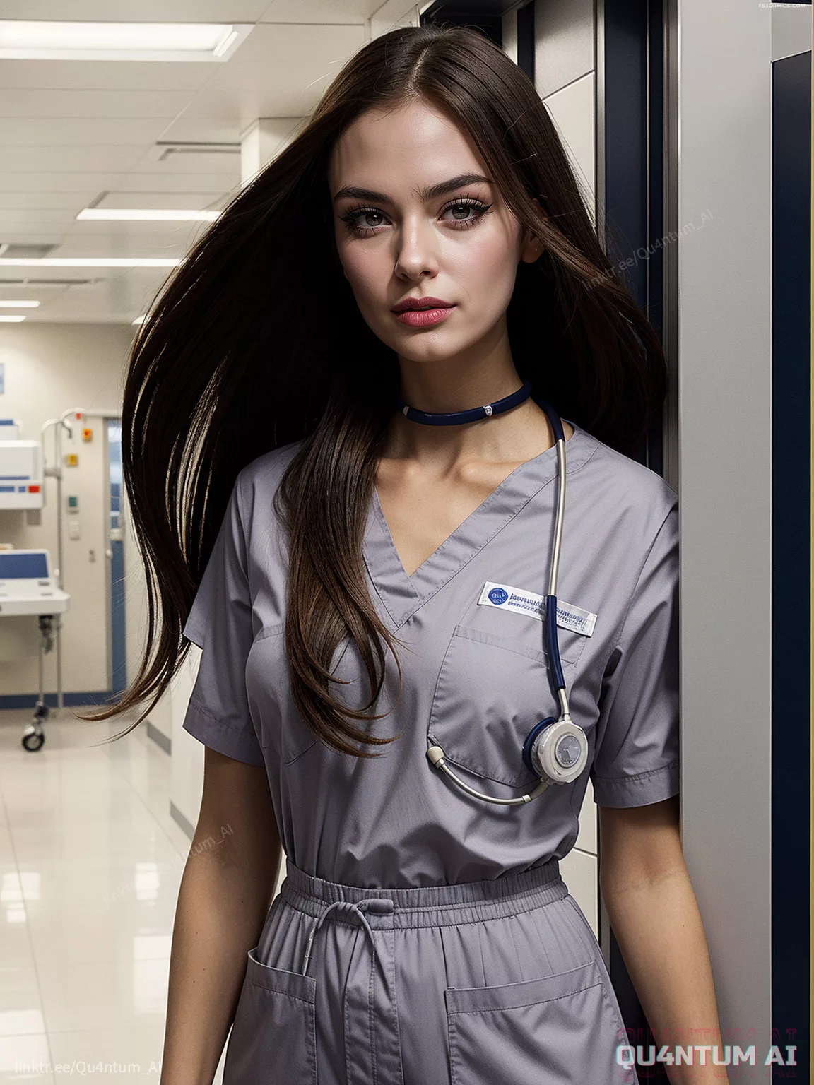 Deva Cassel Medical Staff Hospital Nurse Doctor Monica Bellucci QuantumAI FSIComics.com 2 - FSIComics