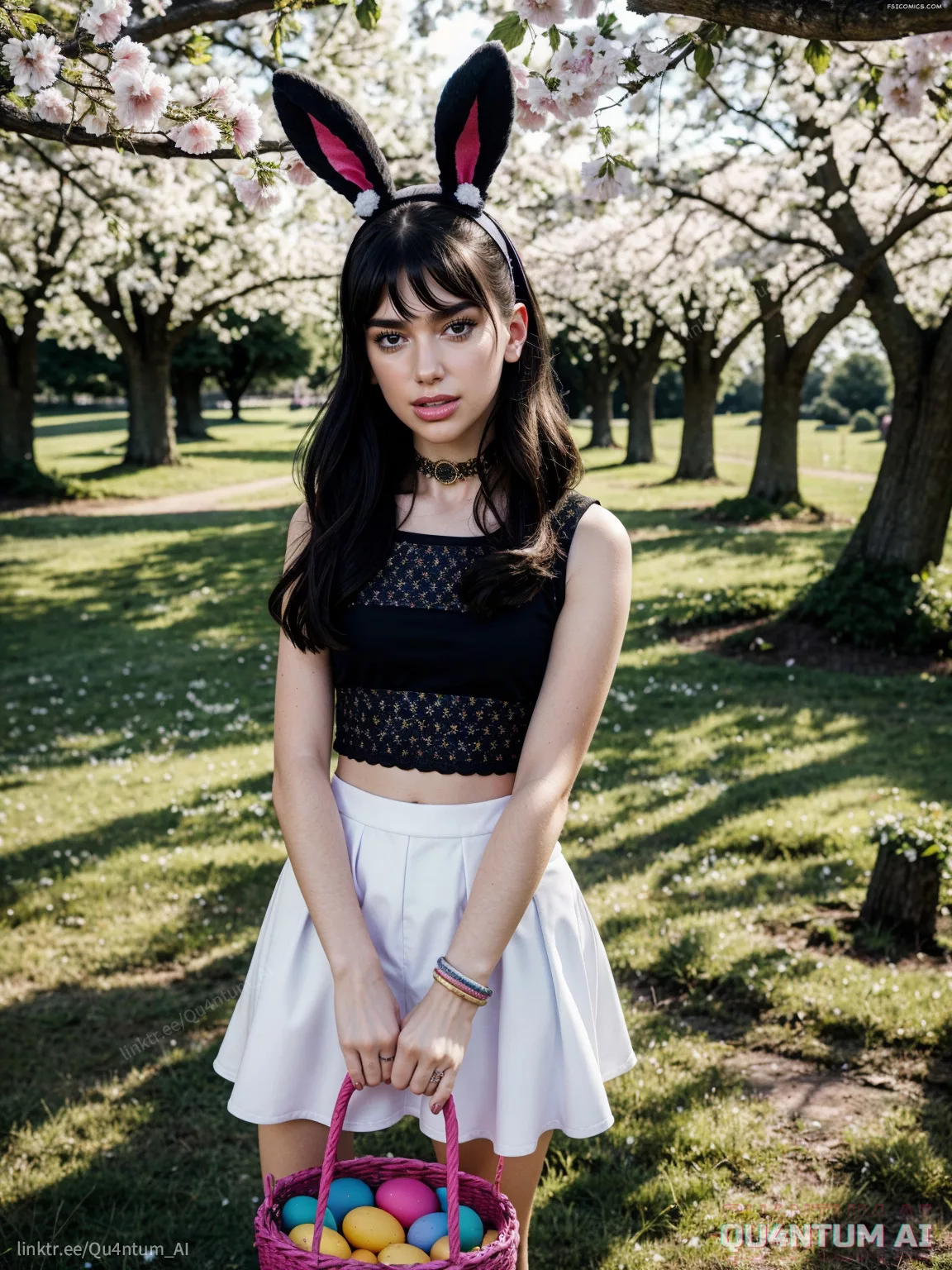 Dua Lipa Easter Bunny Holiday Spring Happy Cosplay QuantumAI FSIComics.com 11 - FSIComics Dua Lipa Easter Bunny Holiday Spring Happy Cosplay QuantumAI FSIComics.com 11 - FSIComics