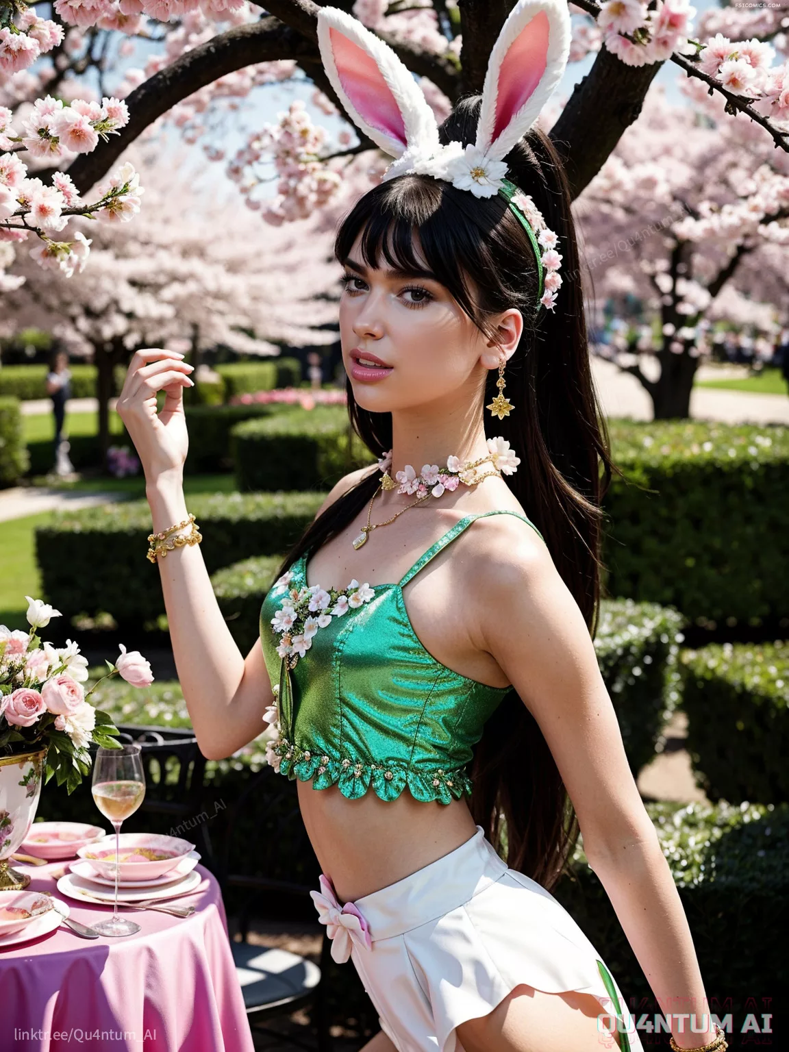Dua Lipa Easter Bunny Holiday Spring Happy Cosplay QuantumAI FSIComics.com 13 - FSIComics Dua Lipa Easter Bunny Holiday Spring Happy Cosplay QuantumAI FSIComics.com 13 - FSIComics