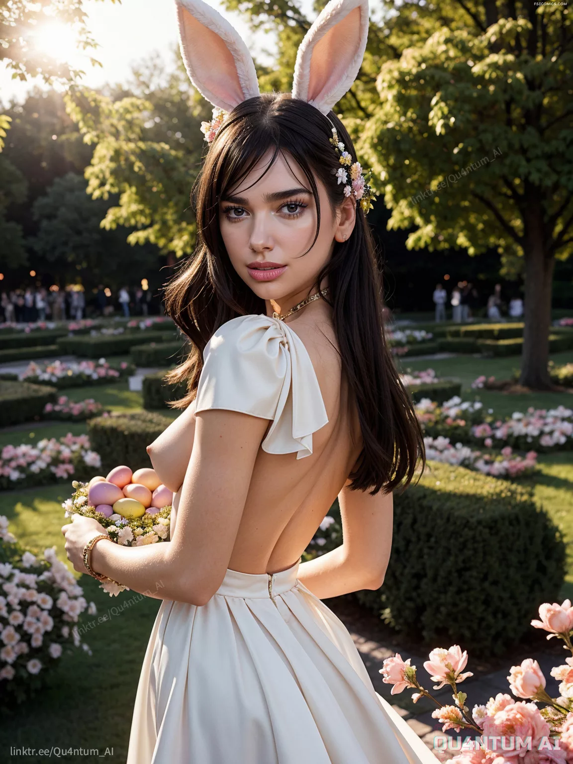 Dua Lipa Easter Bunny Holiday Spring Happy Cosplay QuantumAI FSIComics.com 18 - FSIComics Dua Lipa Easter Bunny Holiday Spring Happy Cosplay QuantumAI FSIComics.com 18 - FSIComics