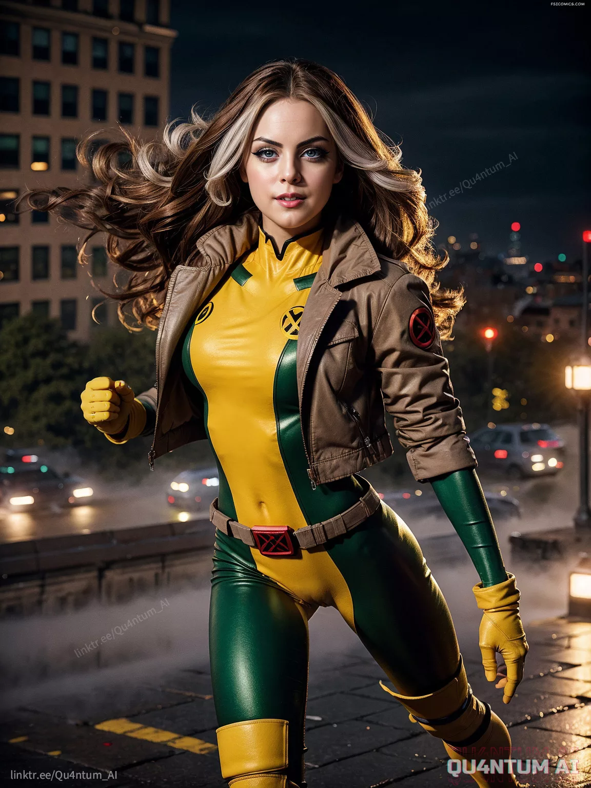 Elizabeth Gillies Rogue X Men SciFi Bodysuit Marvel Comics MCU Cosplay QuantumAI FSIComics.com 04 00042 3559006068 QuantumAI - FSIComics Elizabeth Gillies Rogue X Men SciFi Bodysuit Marvel Comics MCU Cosplay QuantumAI FSIComics.com 04 00042 3559006068 QuantumAI - FSIComics