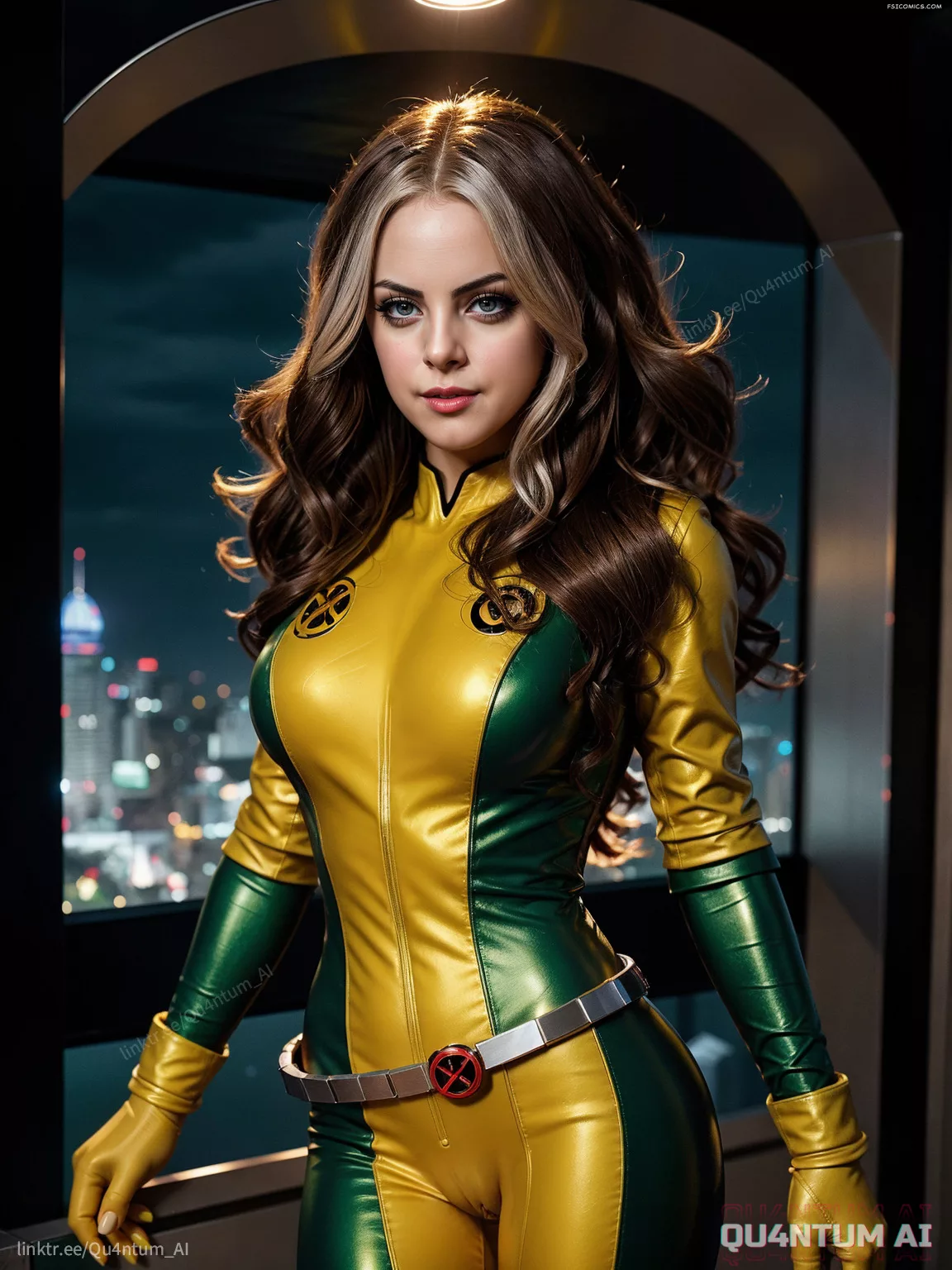 Elizabeth Gillies Rogue X Men SciFi Bodysuit Marvel Comics MCU Cosplay QuantumAI FSIComics.com 16 00192 2062228766 QuantumAI - FSIComics Elizabeth Gillies Rogue X Men SciFi Bodysuit Marvel Comics MCU Cosplay QuantumAI FSIComics.com 16 00192 2062228766 QuantumAI - FSIComics