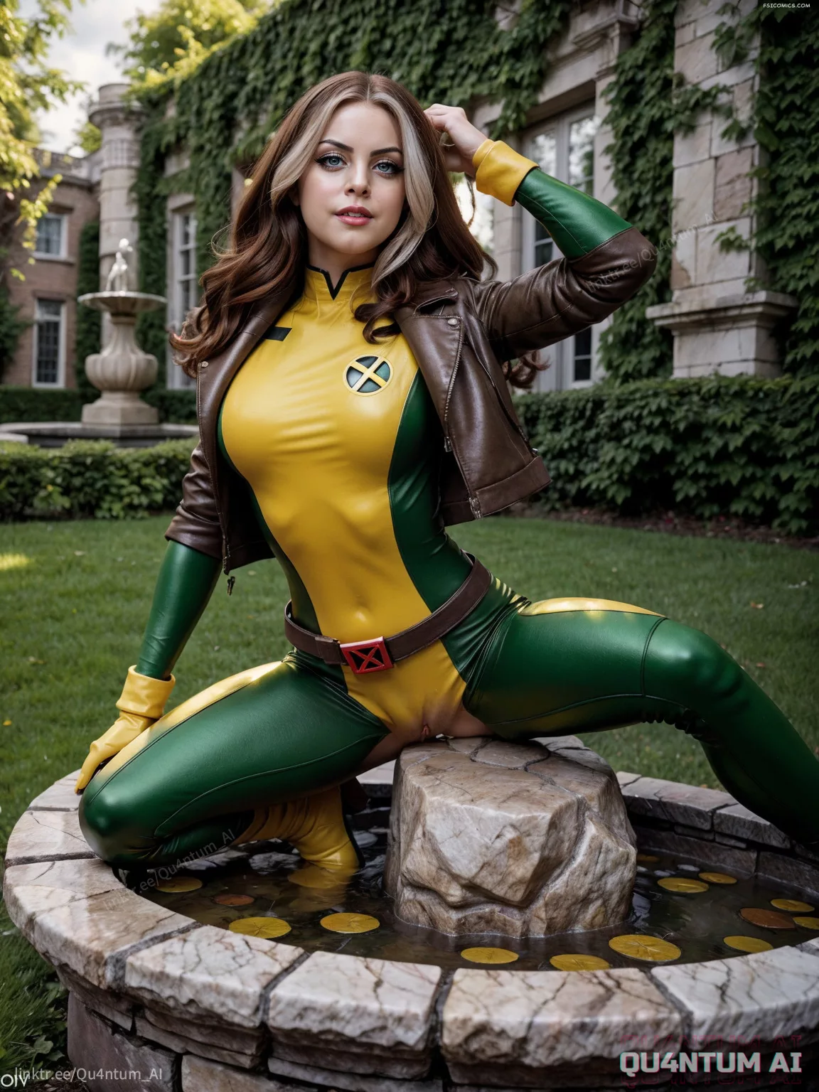 Elizabeth Gillies Rogue X Men SciFi Bodysuit Marvel Comics MCU Cosplay QuantumAI FSIComics.com 22 00334 2948413888 QuantumAI - FSIComics Elizabeth Gillies Rogue X Men SciFi Bodysuit Marvel Comics MCU Cosplay QuantumAI FSIComics.com 22 00334 2948413888 QuantumAI - FSIComics