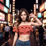 Elizabeth Olsen Japanese 90s 1990s Vintage Classic Street QuantumAI FSIComics.com 1 - FSIComics